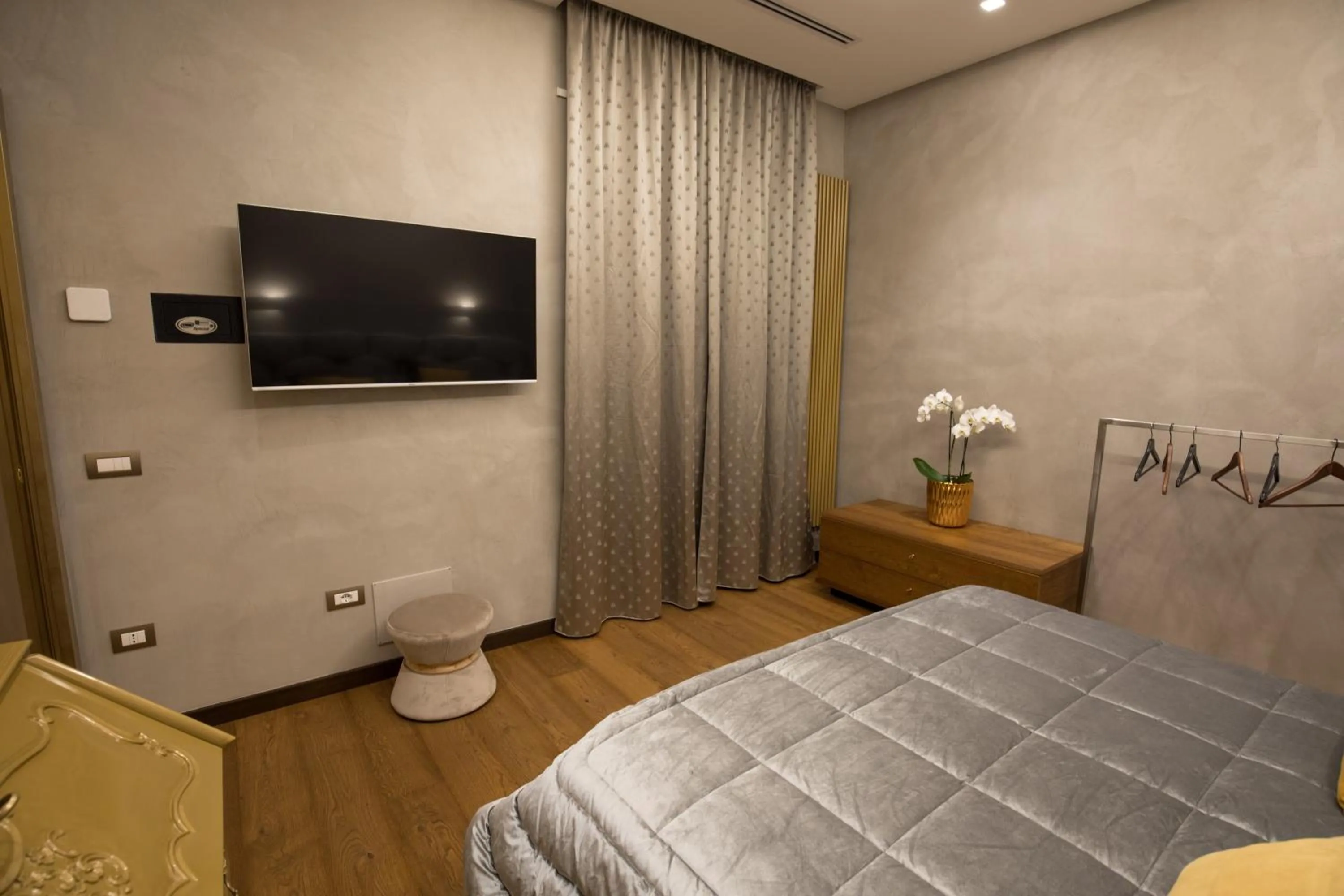 Bed in Civico Cinque Home Luxury Apartment