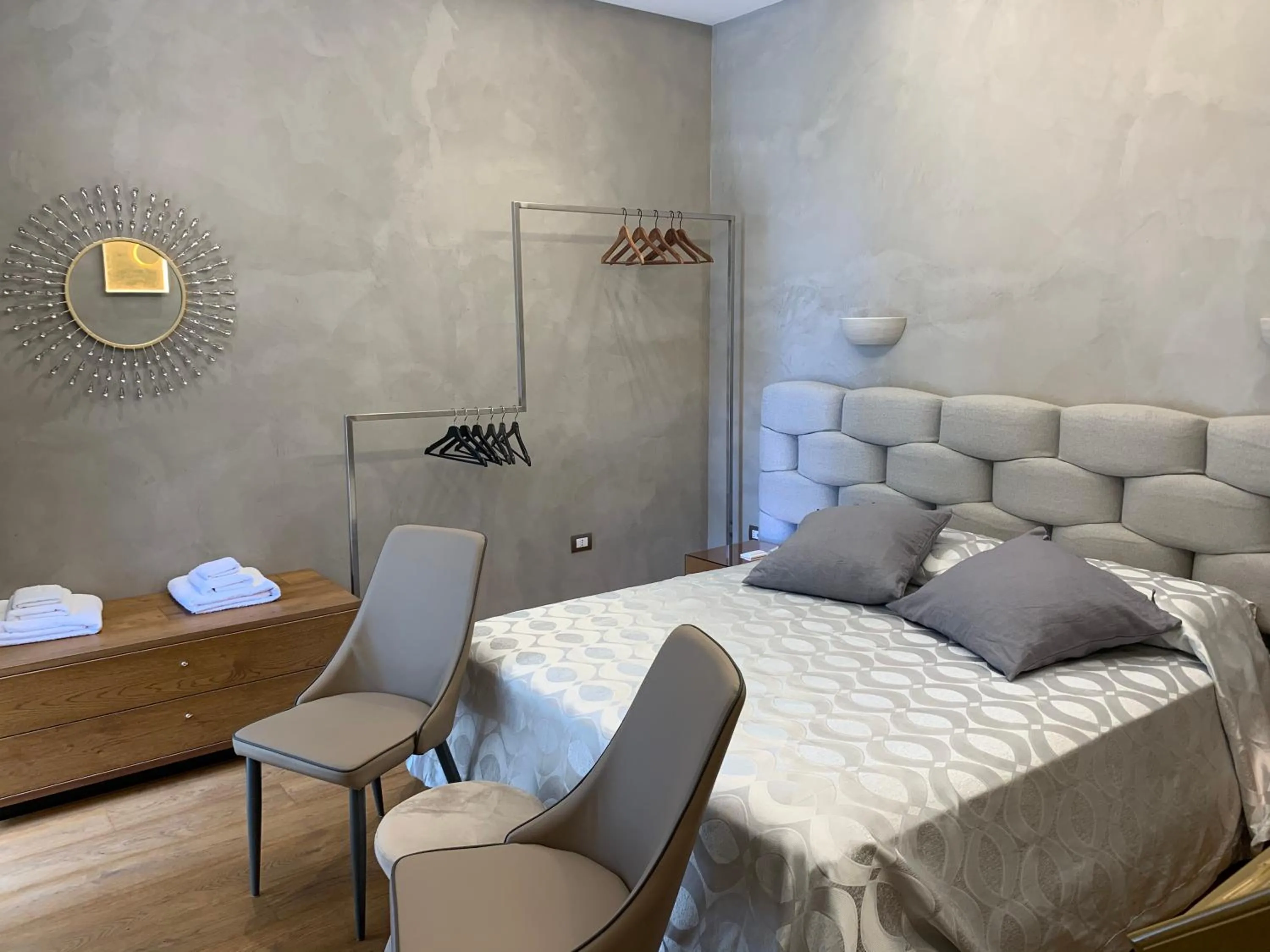 Bed in Civico Cinque Home Luxury Apartment