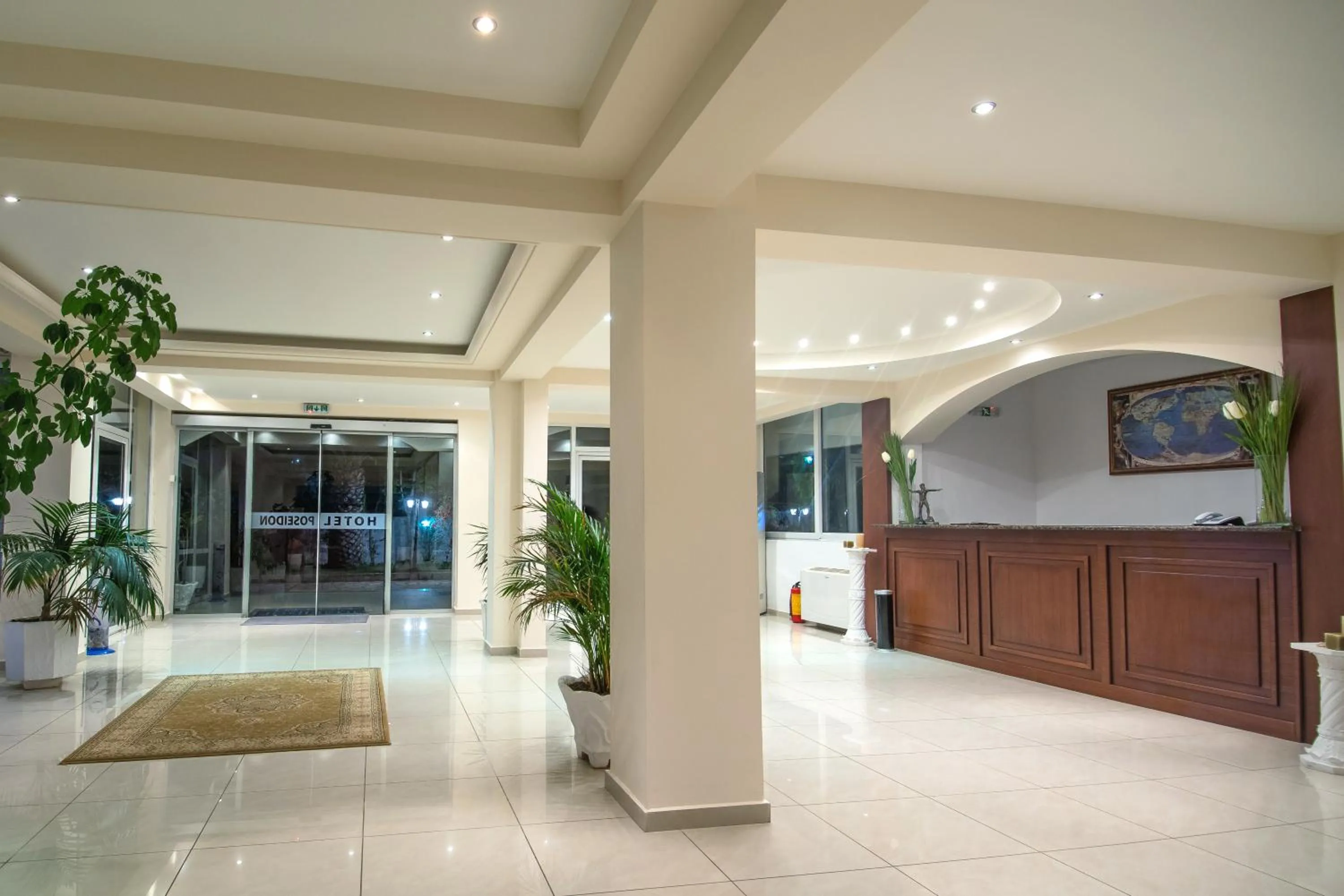 Lobby or reception in Poseidon Beach Hotel