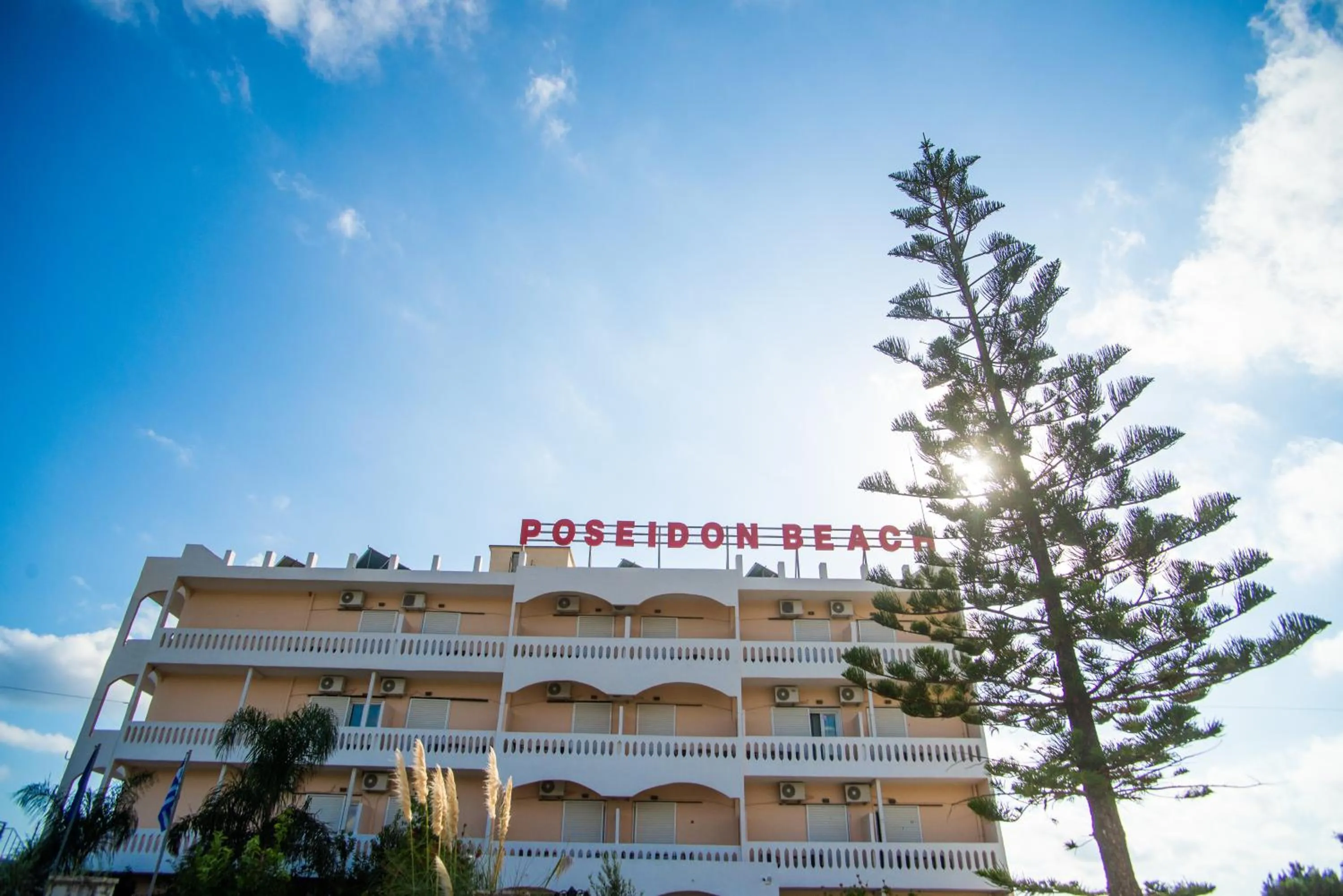 Property building in Poseidon Beach Hotel