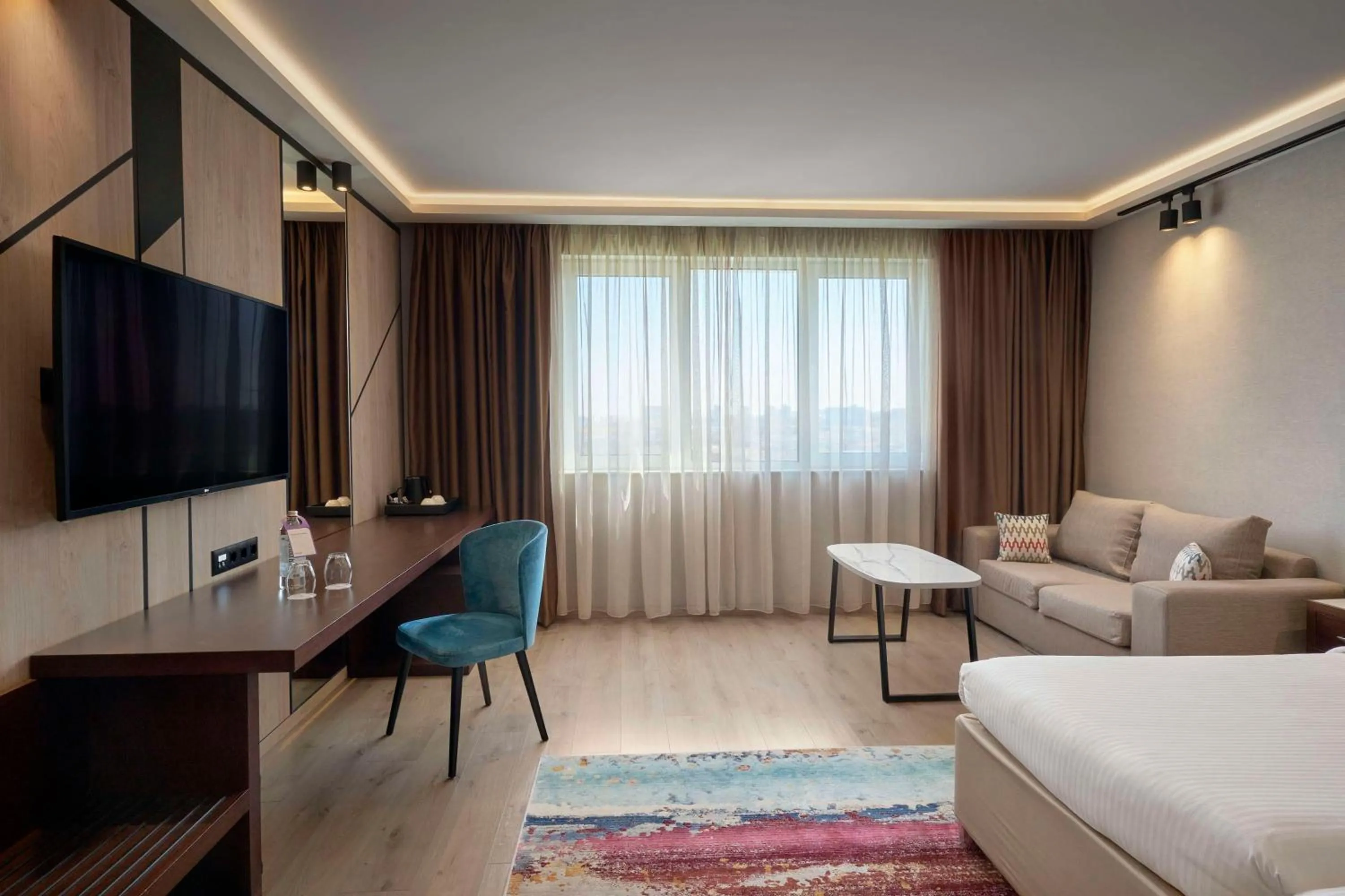 Bedroom, Bed in Radisson Hotel Plovdiv