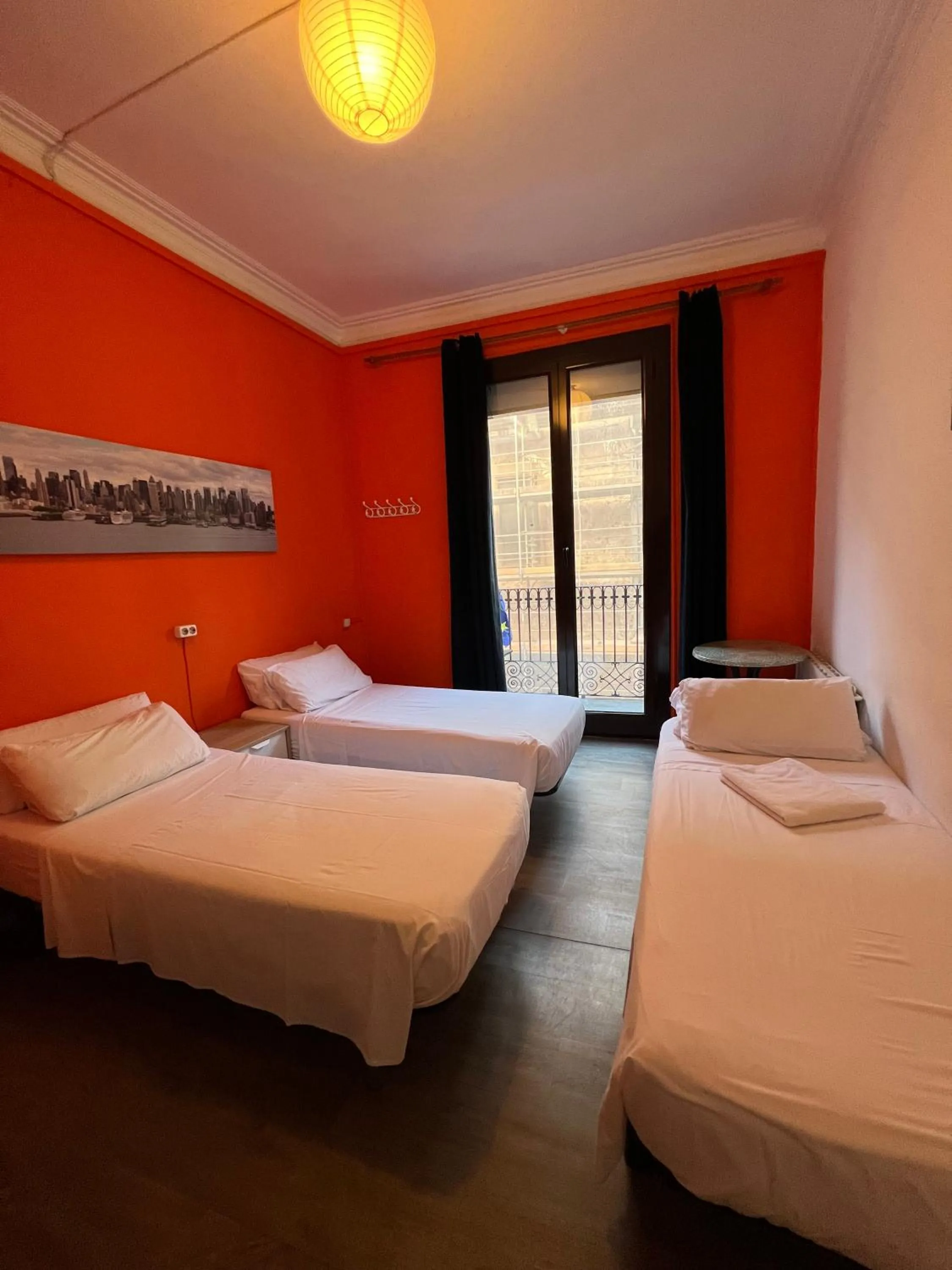 Bed in Pensión Arosa