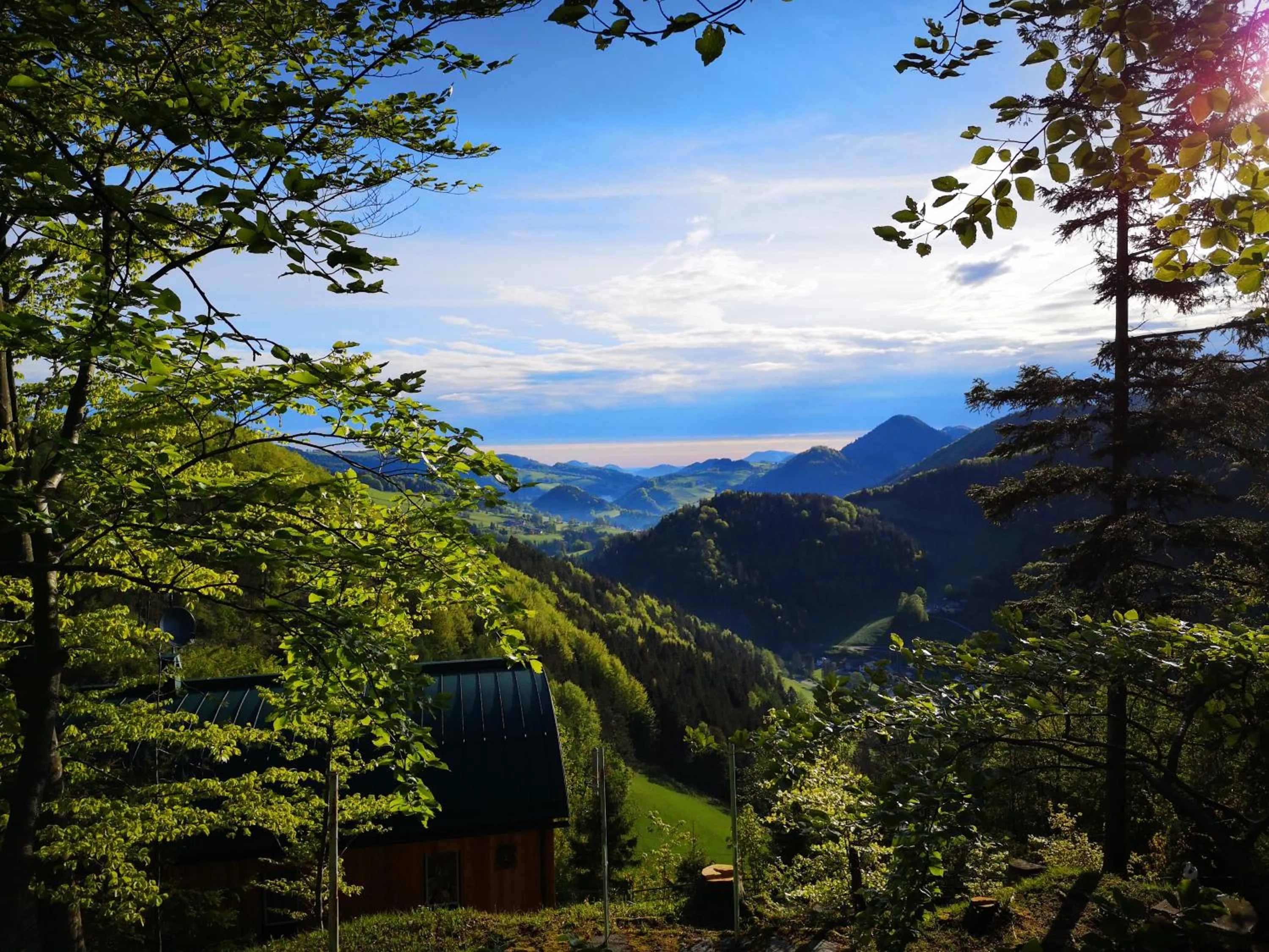 Garden view in Hotel Restaurant Winterbach