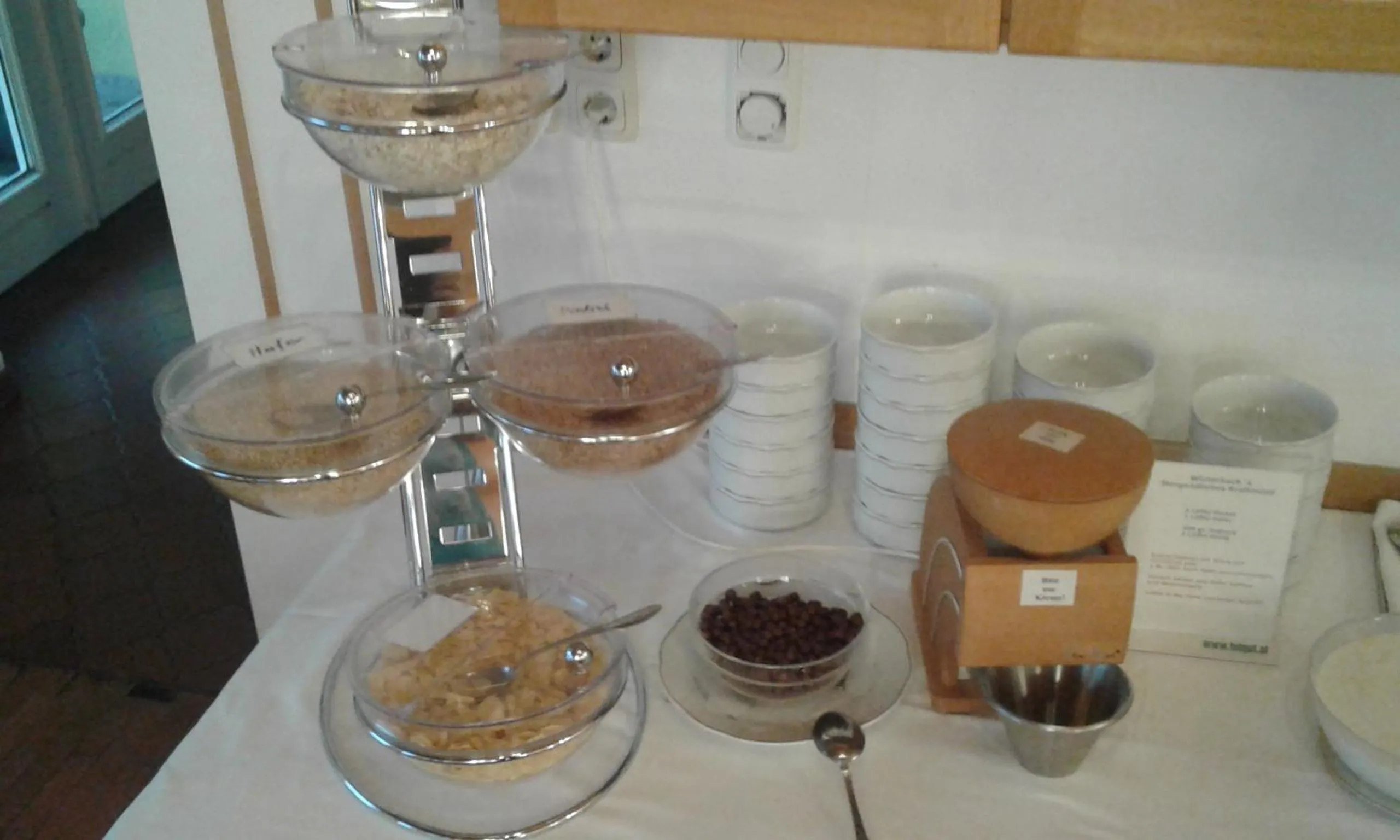 Continental breakfast in Hotel Restaurant Winterbach