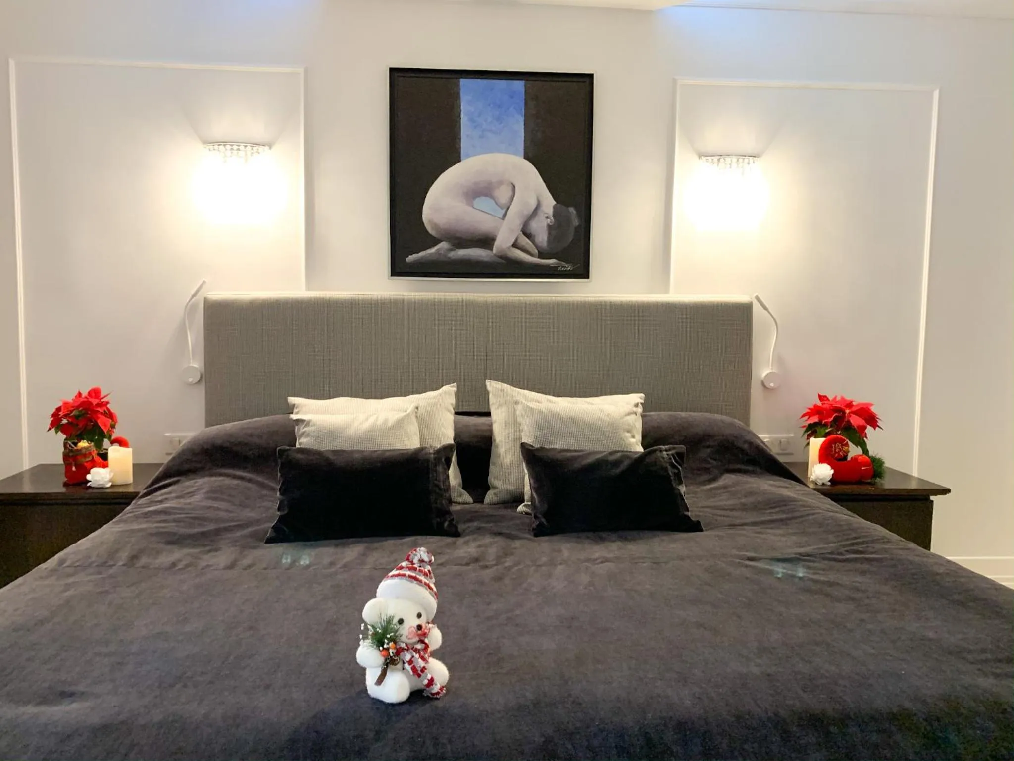 Bed in Atlantic Hotel - Free Parking