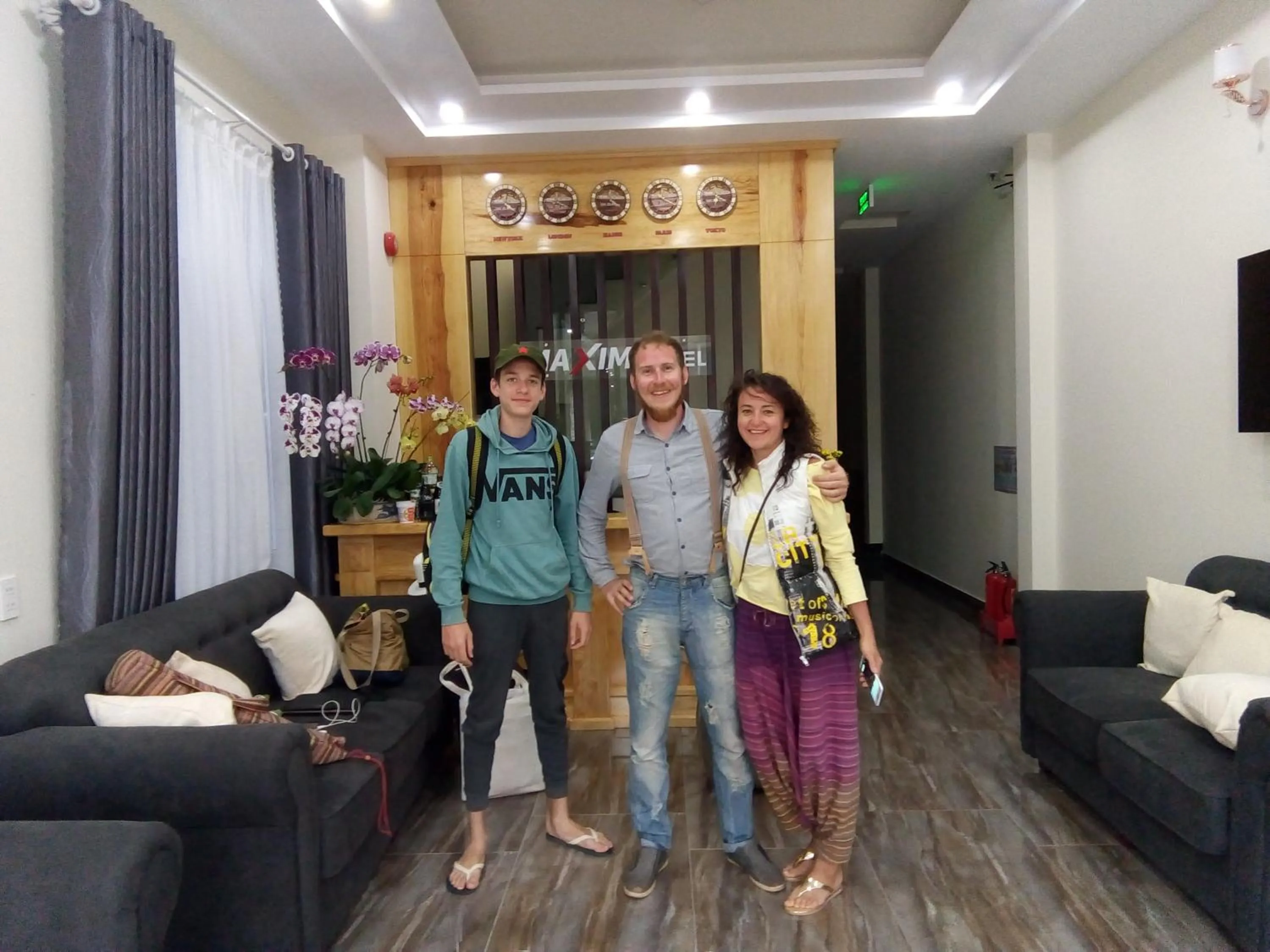 People in Maxim Hotel