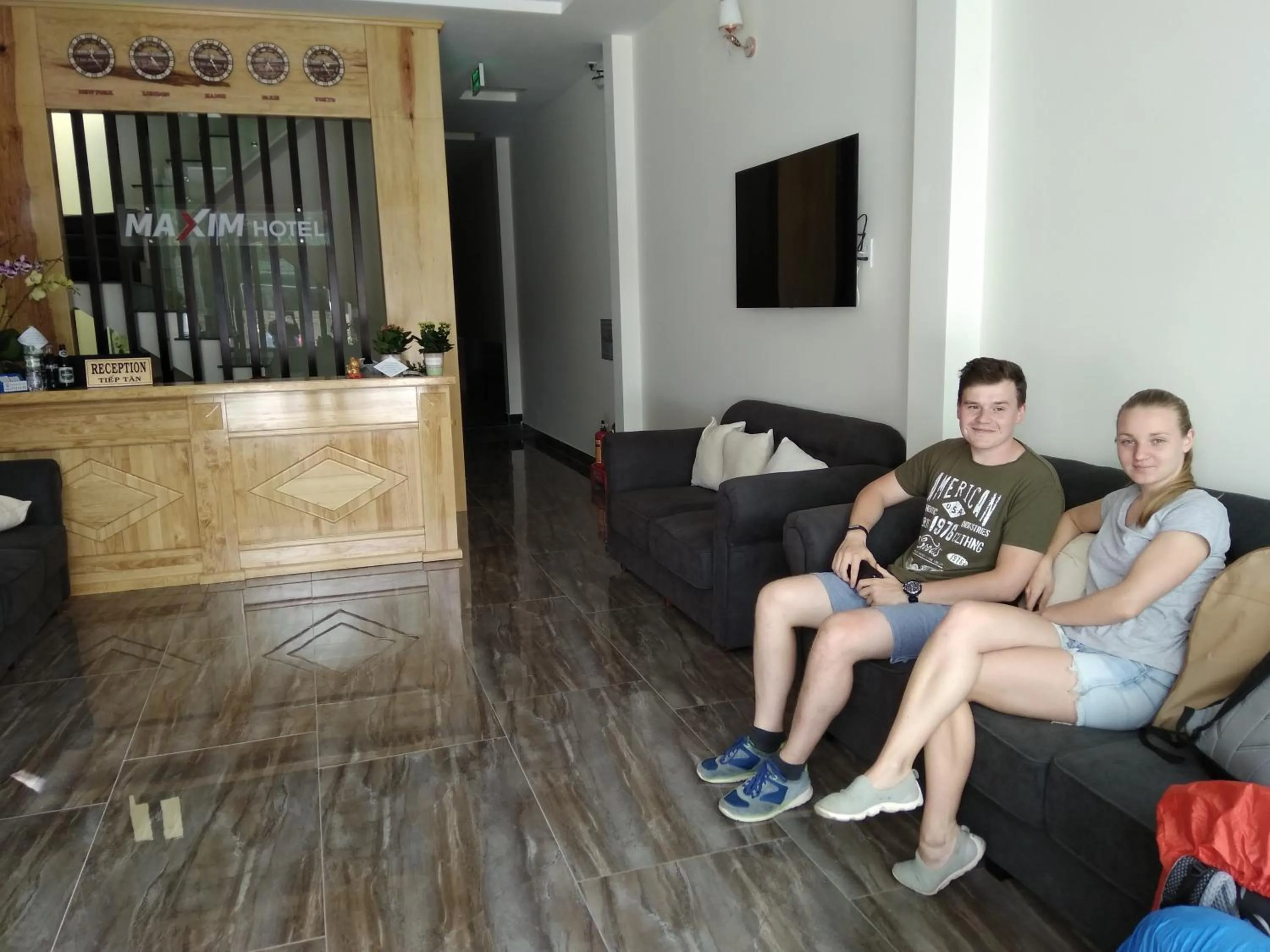 People in Maxim Hotel