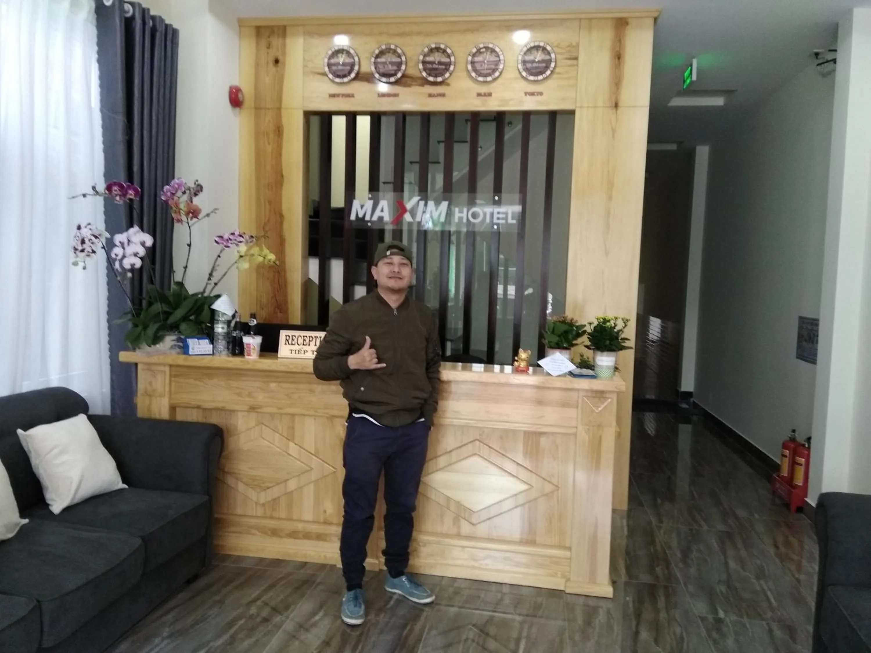 People in Maxim Hotel