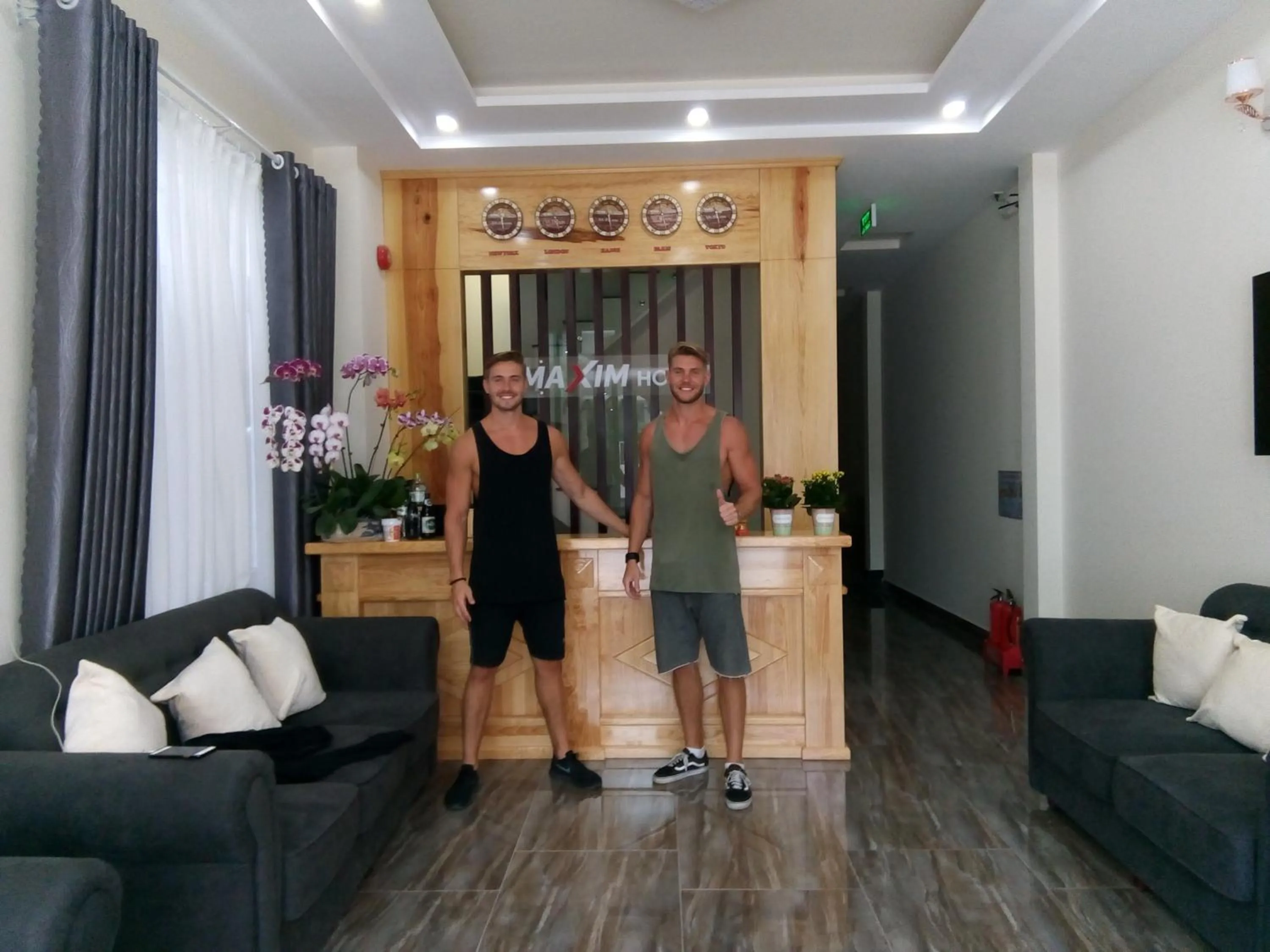 People in Maxim Hotel