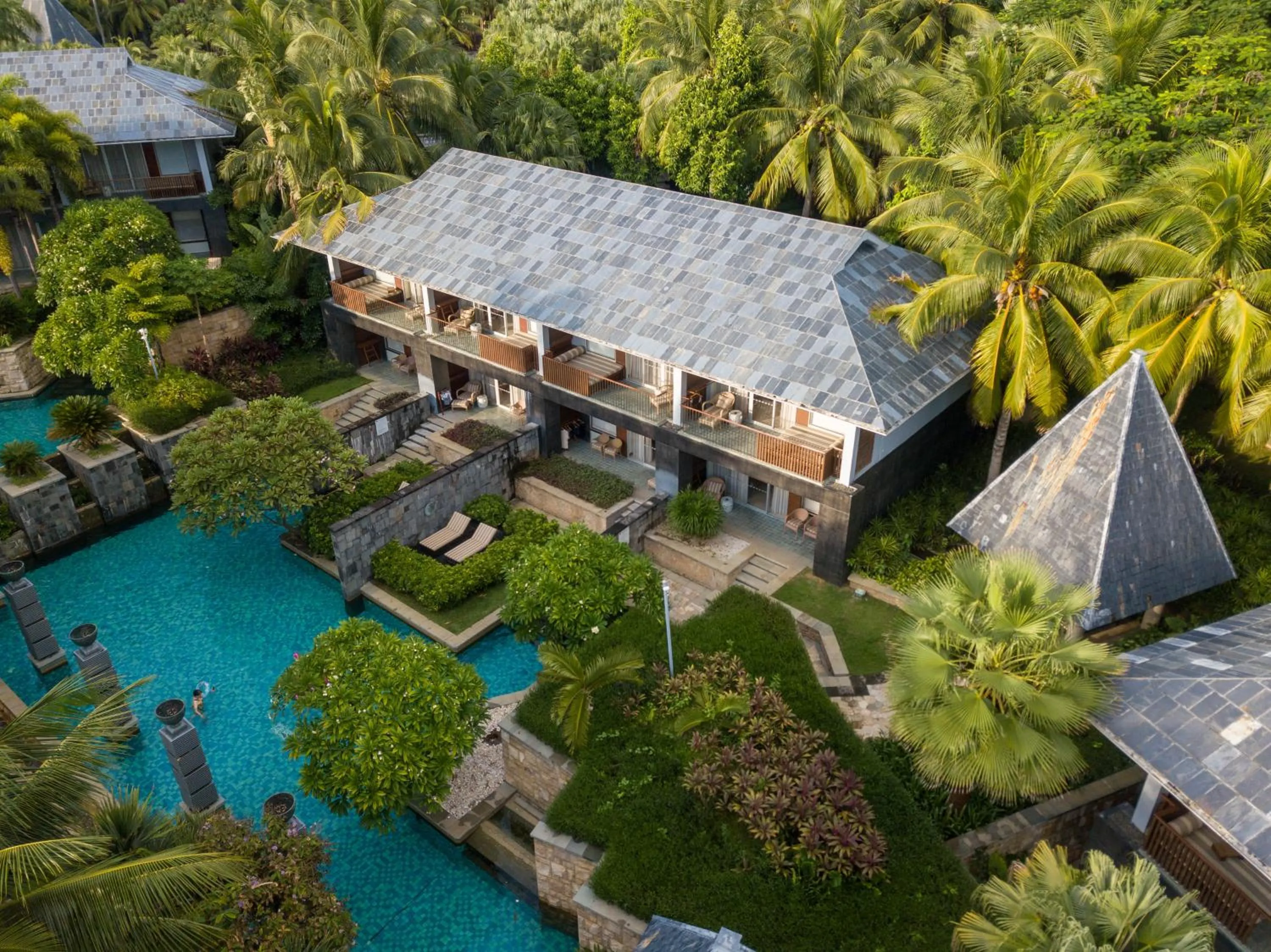 Bird's eye view in Mandarin Oriental, Sanya