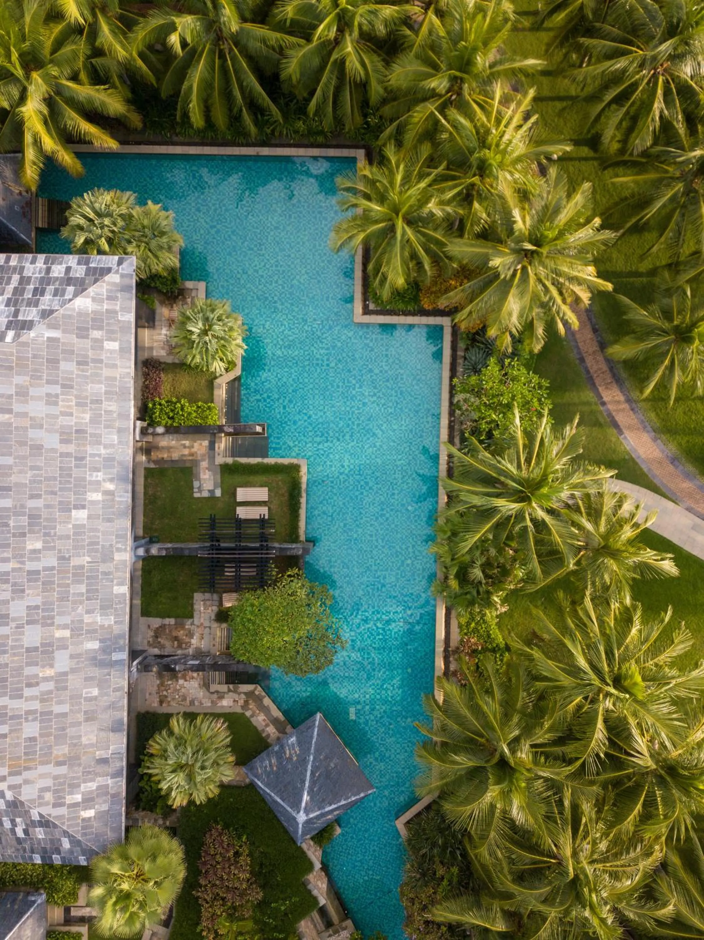 Bird's eye view in Mandarin Oriental, Sanya