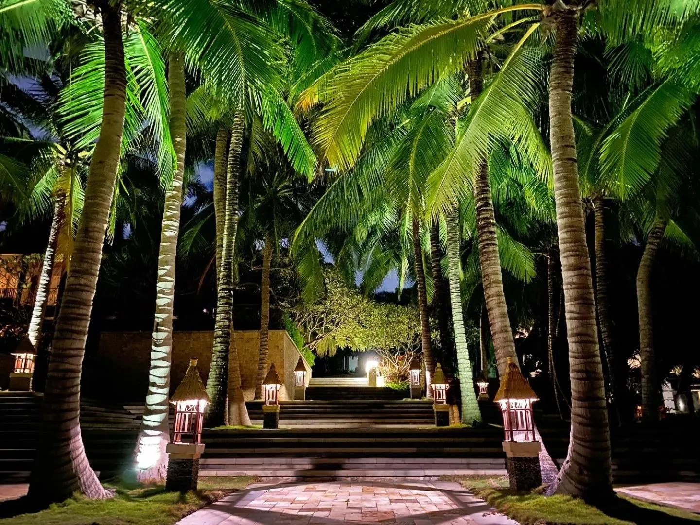 Garden in Mandarin Oriental, Sanya