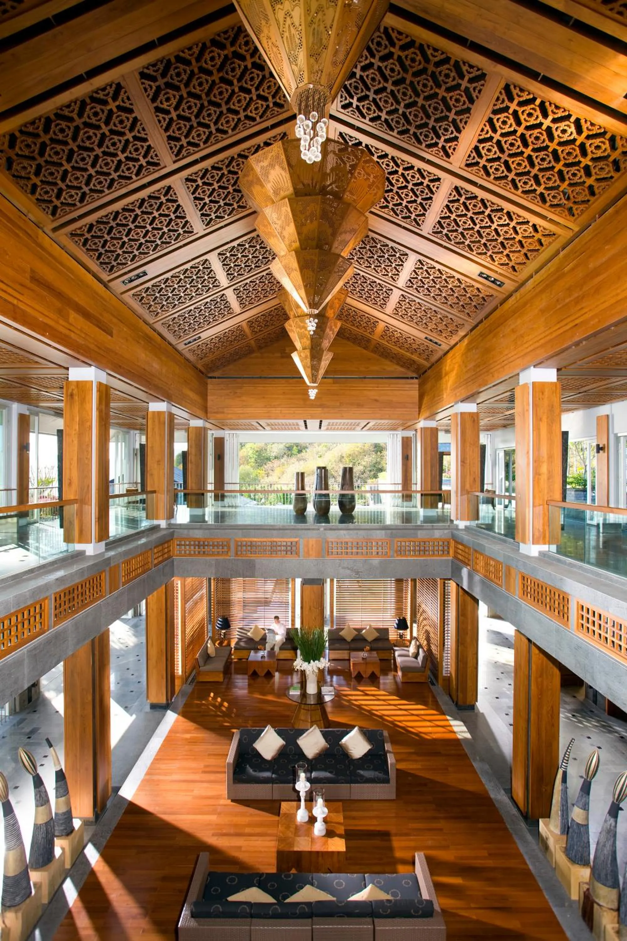 Lobby or reception in Mandarin Oriental, Sanya