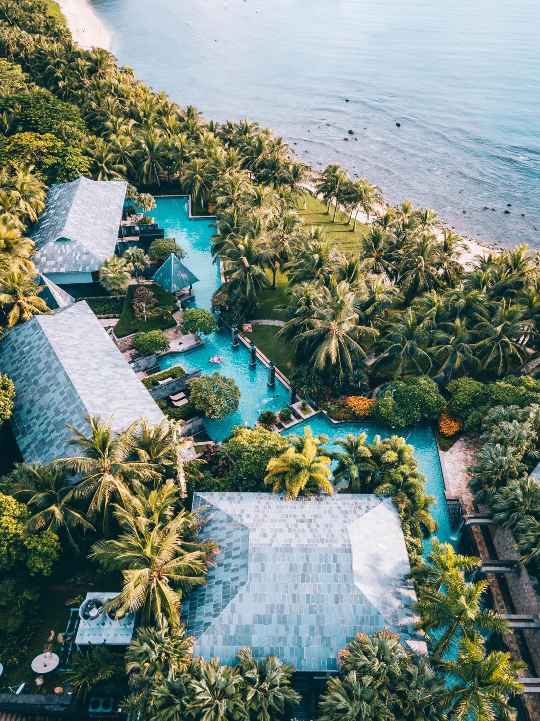 Bird's eye view in Mandarin Oriental, Sanya