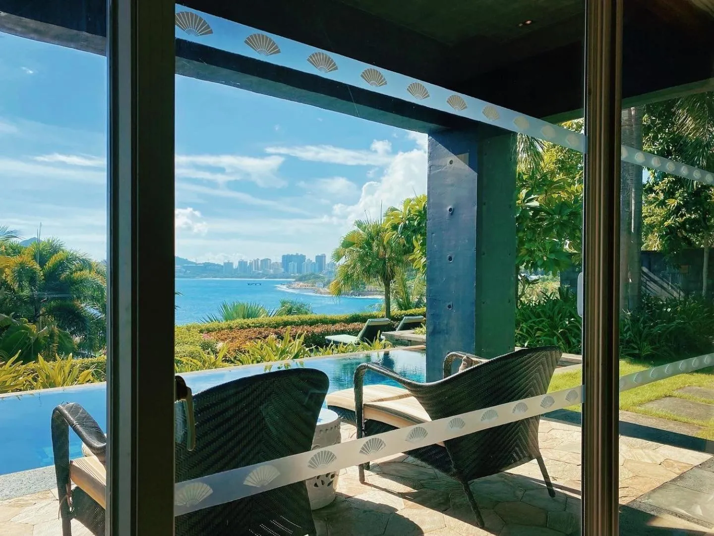 On site in Mandarin Oriental, Sanya