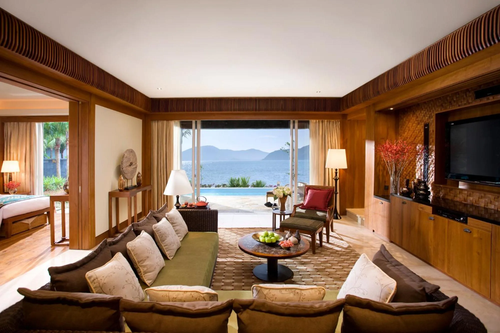 Living room in Mandarin Oriental, Sanya
