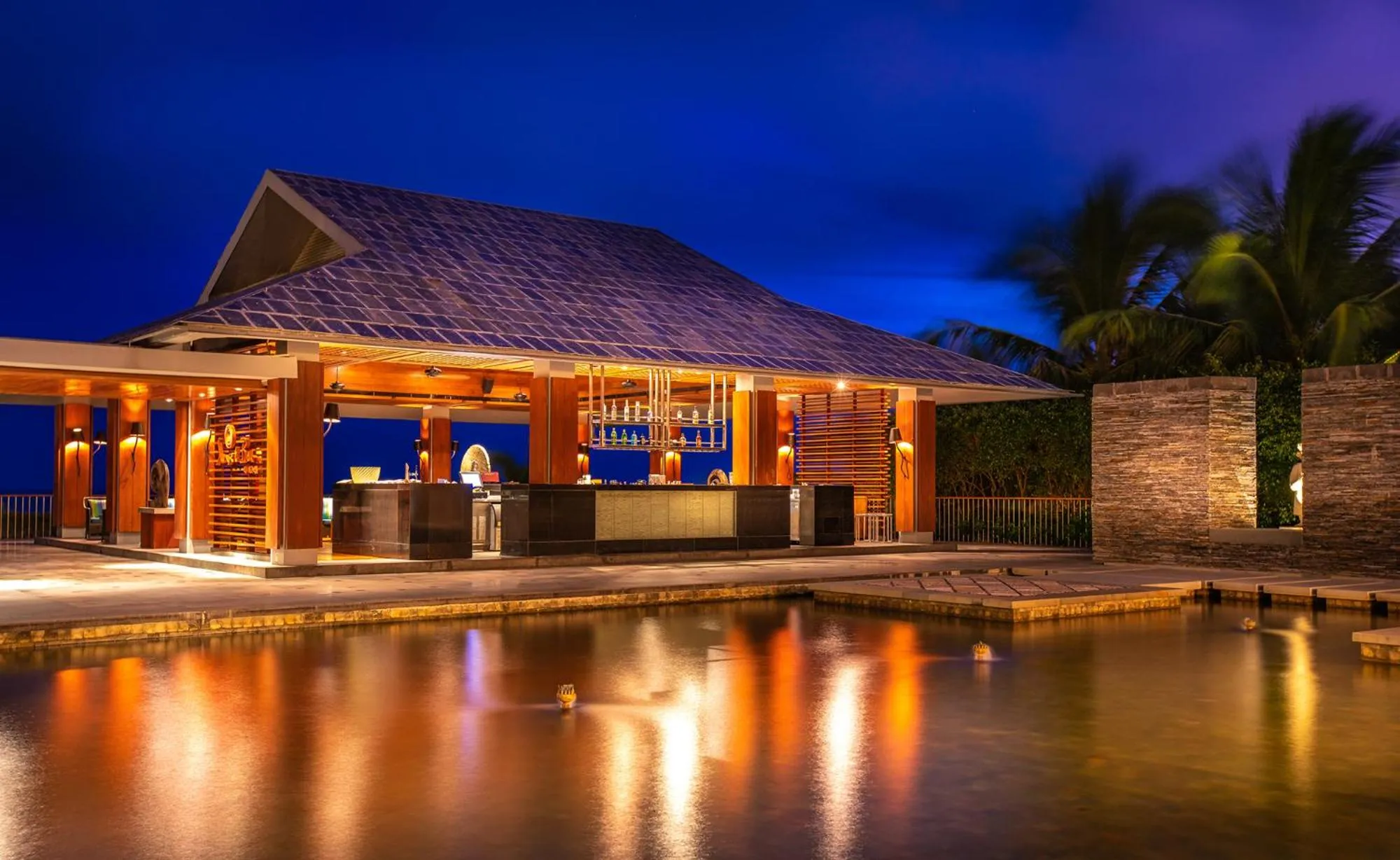 Sunset in Mandarin Oriental, Sanya