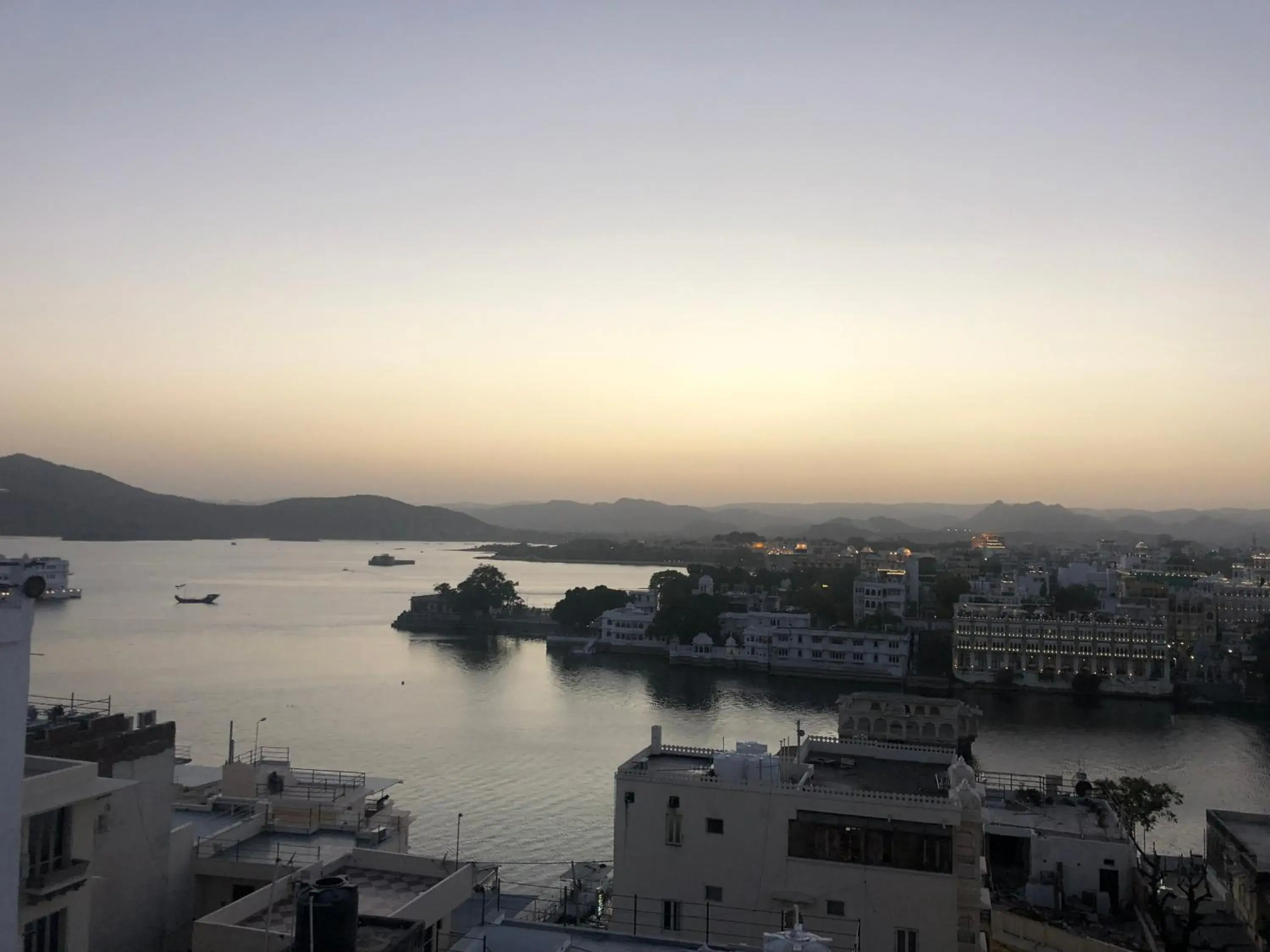 City view in Maa Ji House on Lake Pichola City view in Maa Ji House on Lake Pichola