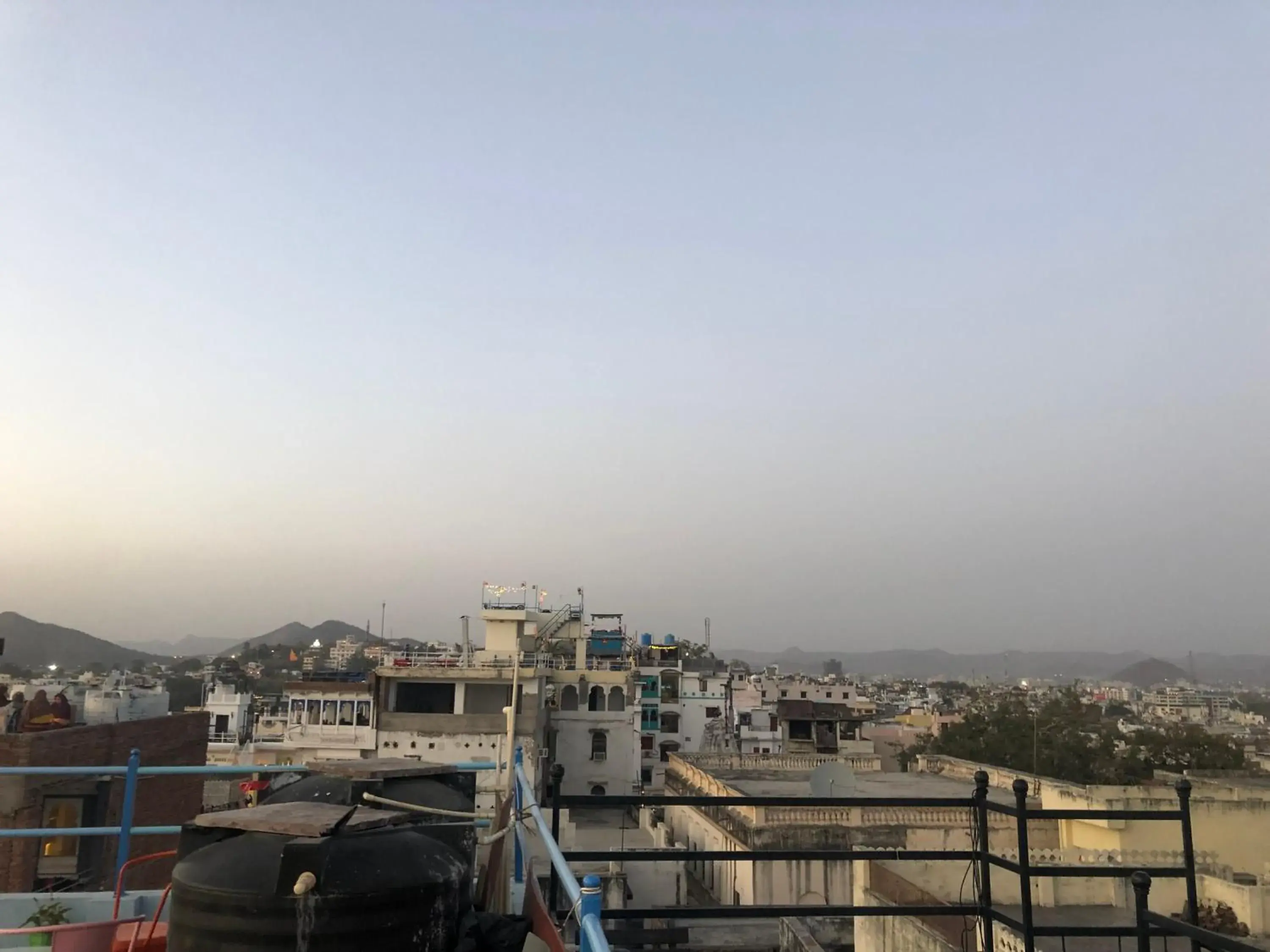 City view in Maa Ji House on Lake Pichola City view in Maa Ji House on Lake Pichola