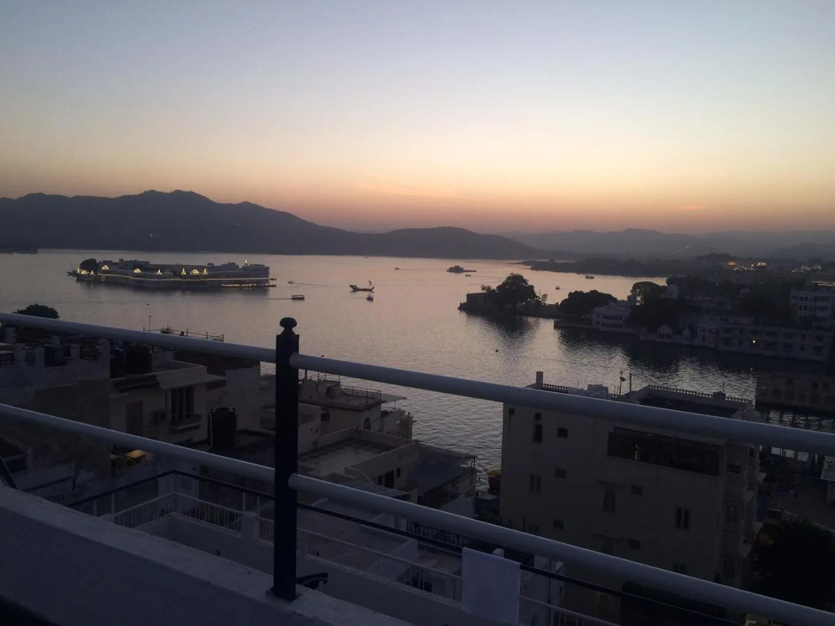 Balcony/Terrace in Maa Ji House on Lake Pichola