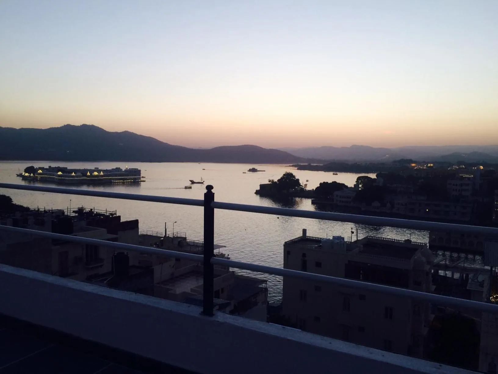 Balcony/Terrace in Maa Ji House on Lake Pichola