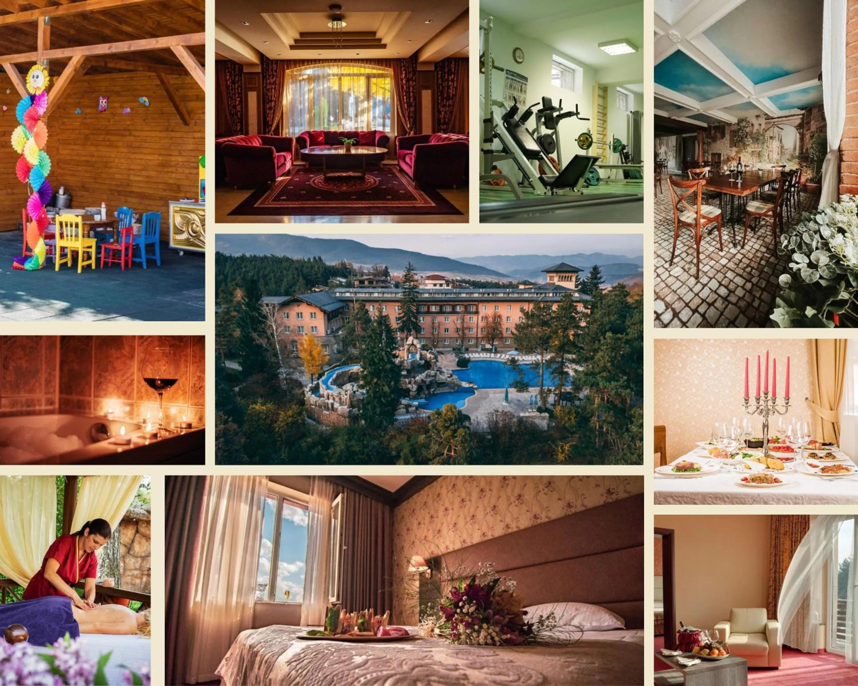 Property building in Spa Hotel Dvoretsa