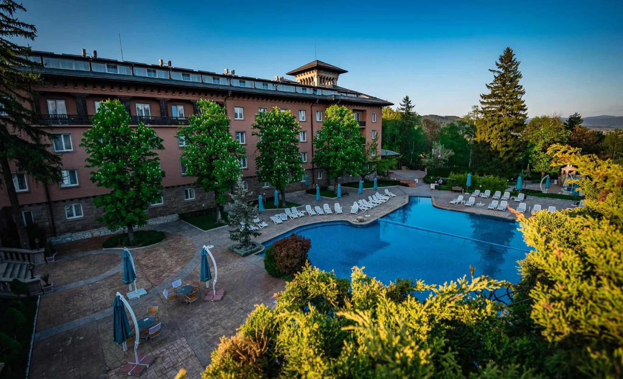 Property building in Spa Hotel Dvoretsa