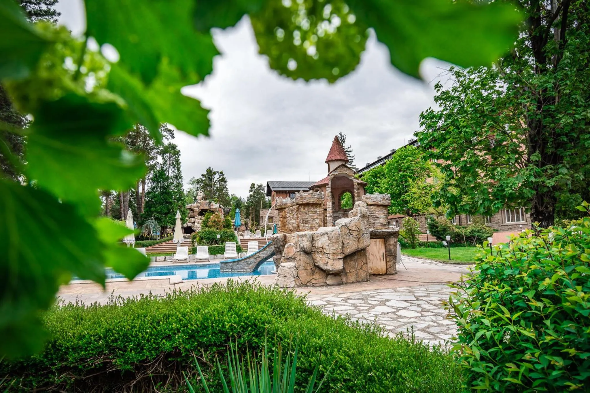 Property building in Spa Hotel Dvoretsa