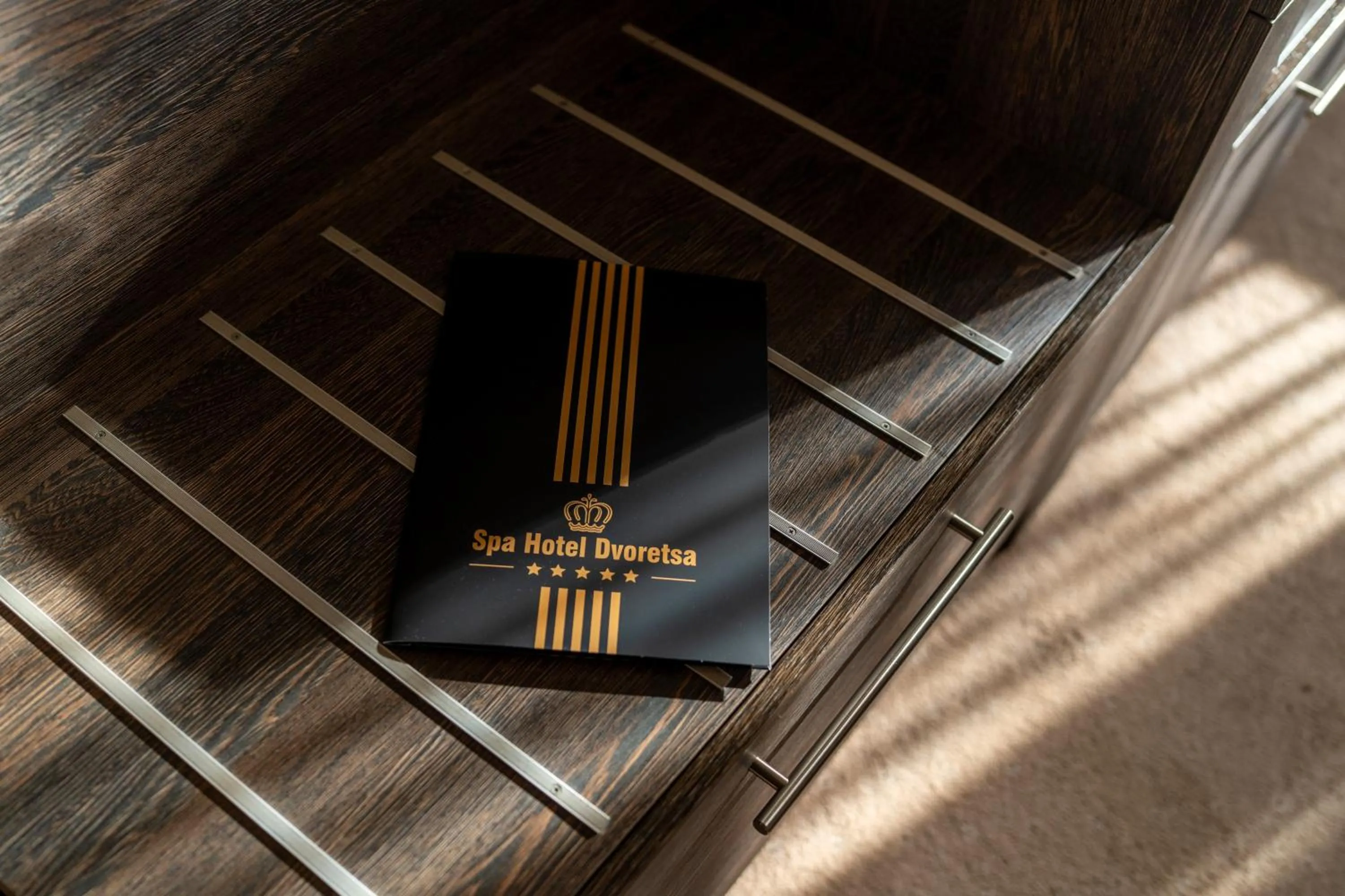 Property logo or sign in Spa Hotel Dvoretsa