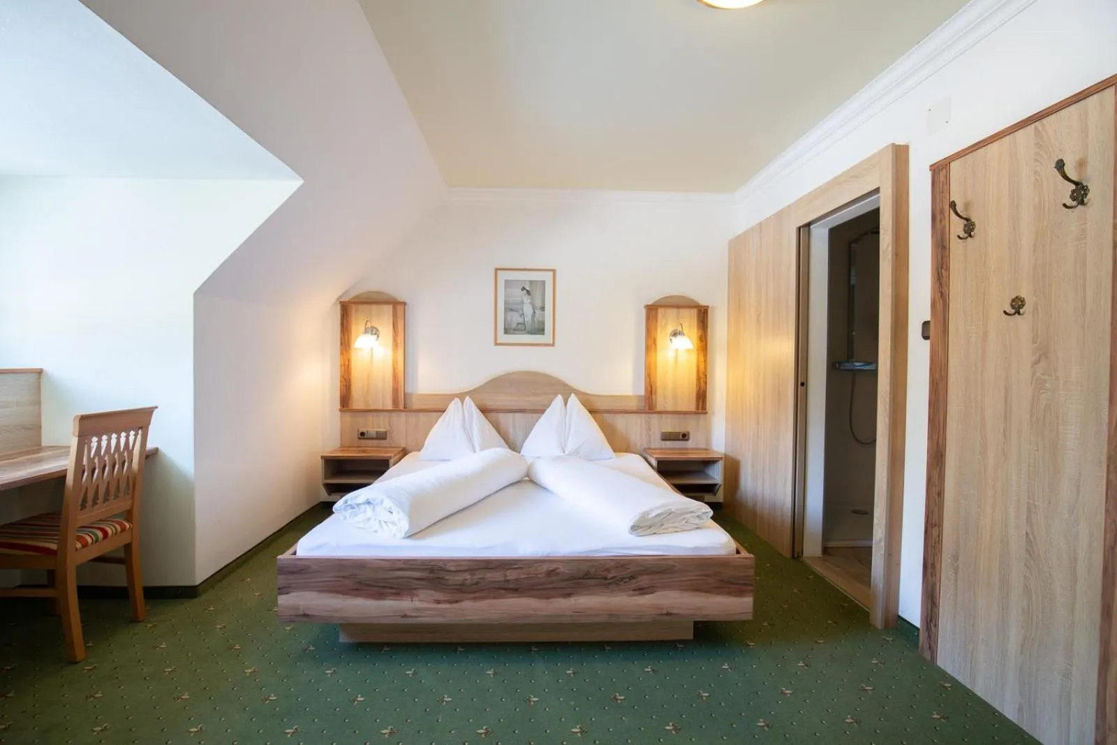 Photo of the whole room, Bed in Landhotel Zellerhof