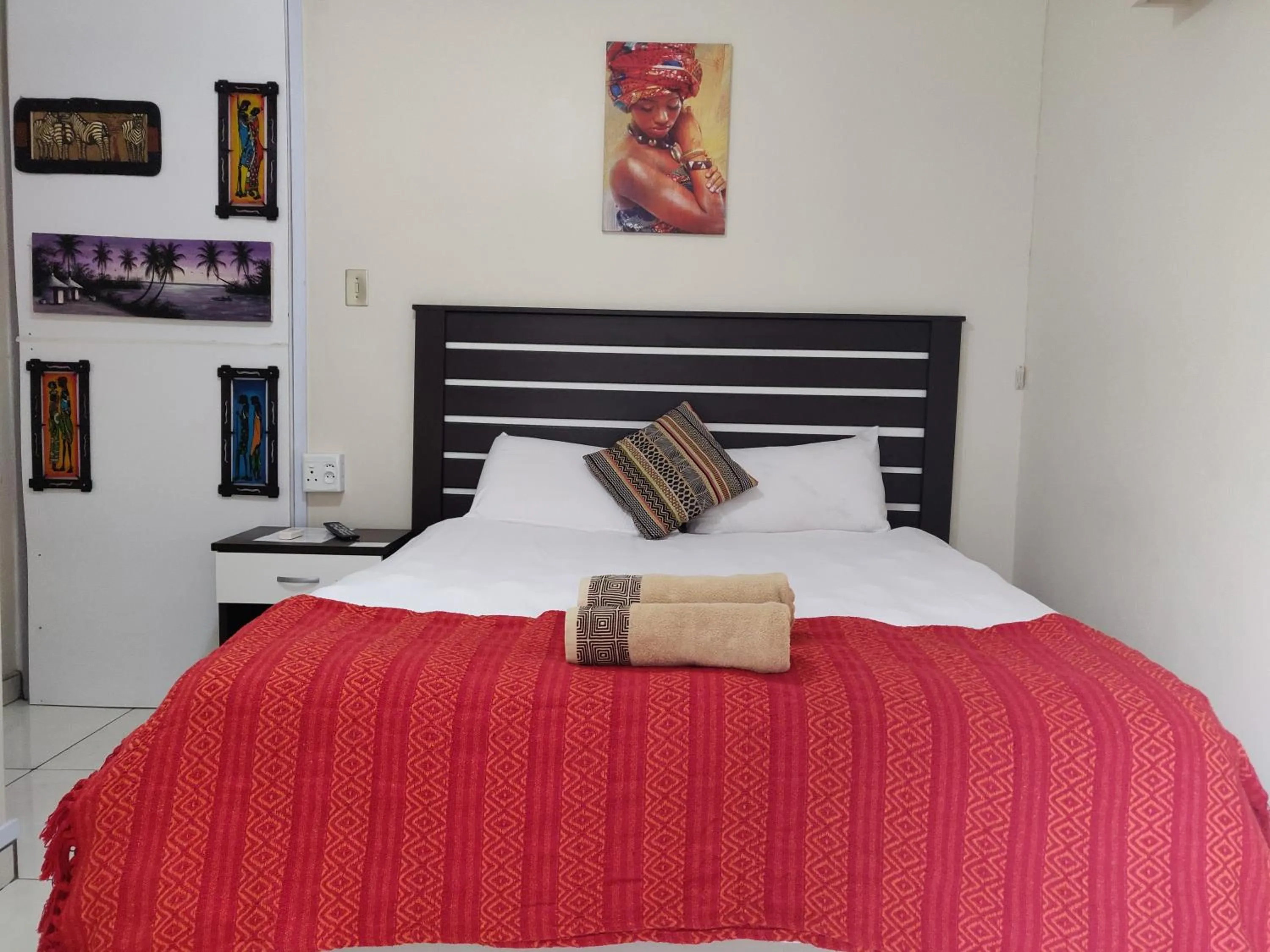 Bed in Jessica's Self-catering