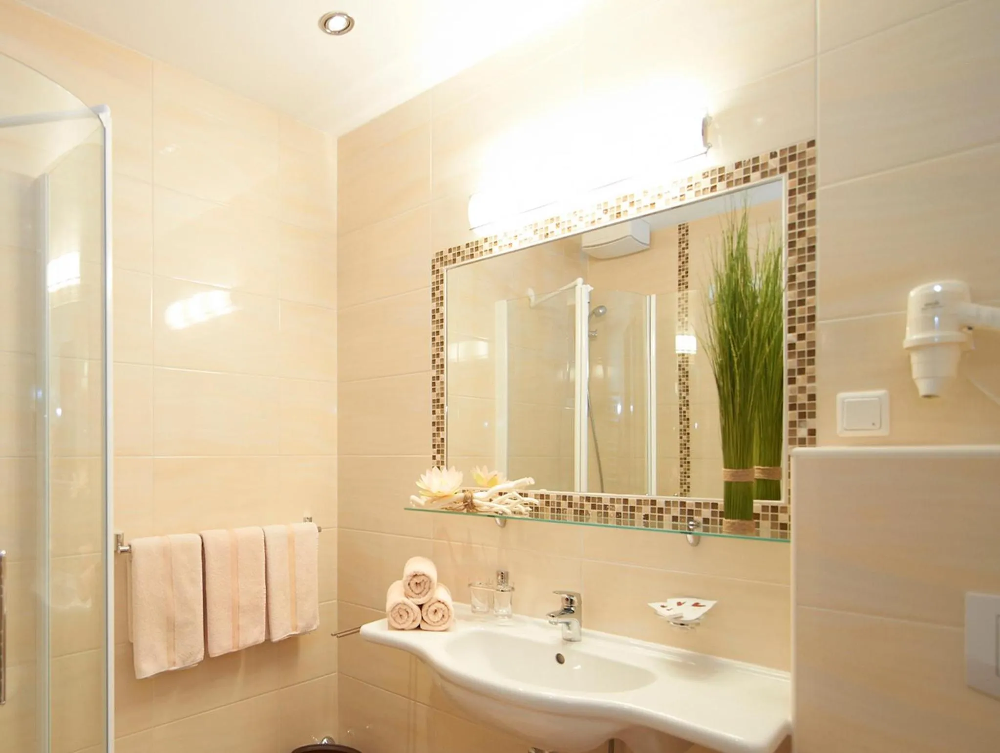 Bathroom in Hotel Kerschbaumer