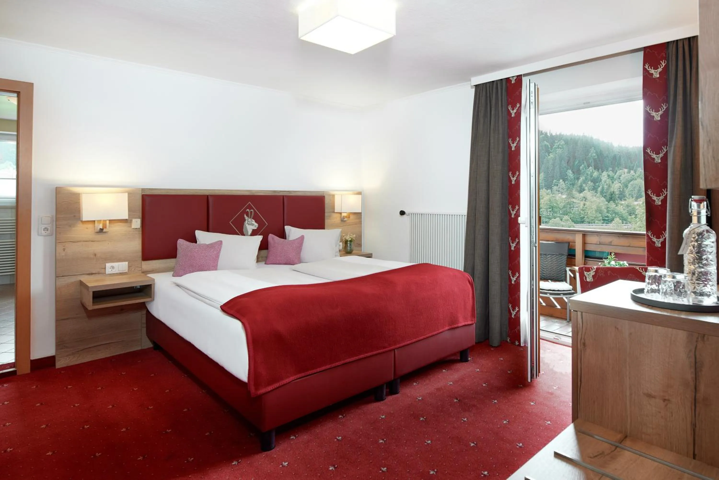 Bed in Hotel Kerschbaumer