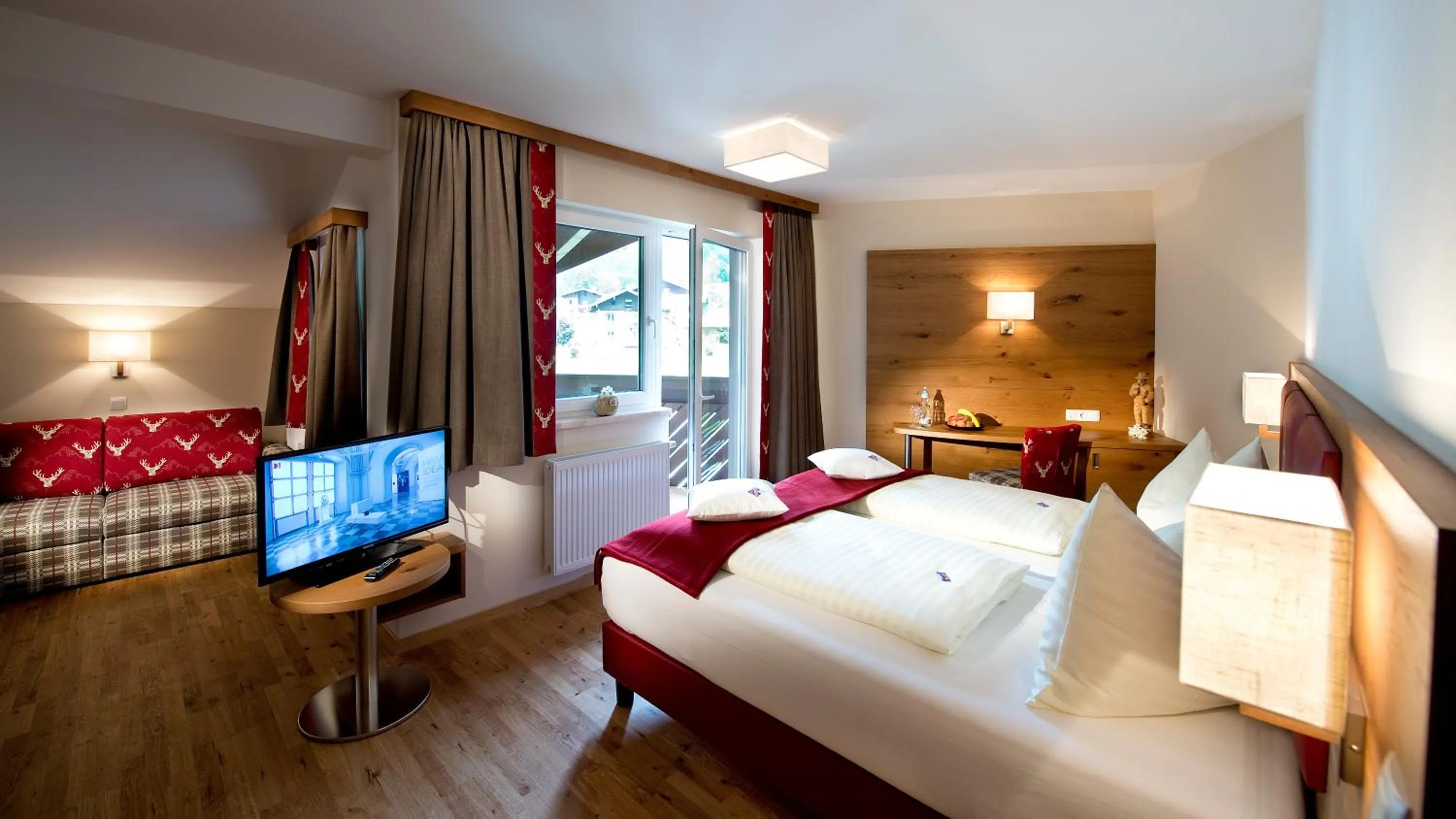 Bedroom, Bed in Hotel Kerschbaumer