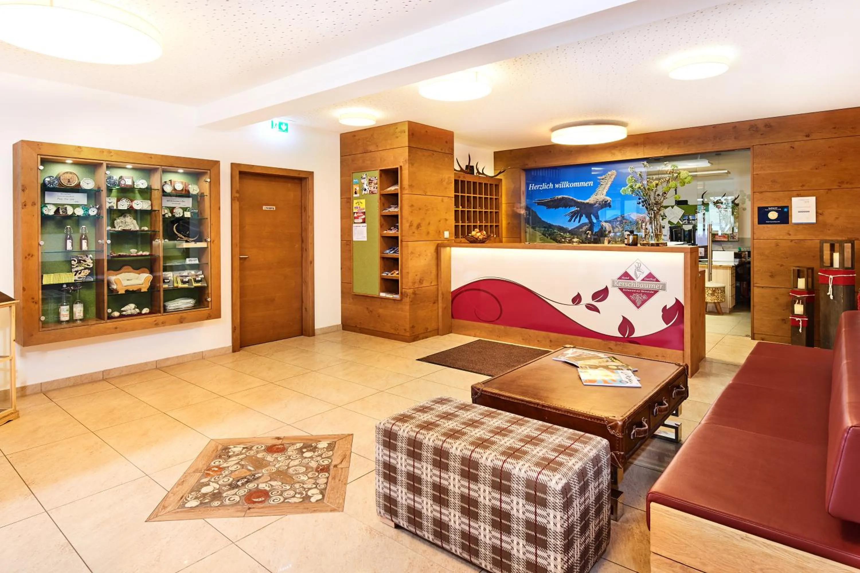 Lobby or reception in Hotel Kerschbaumer