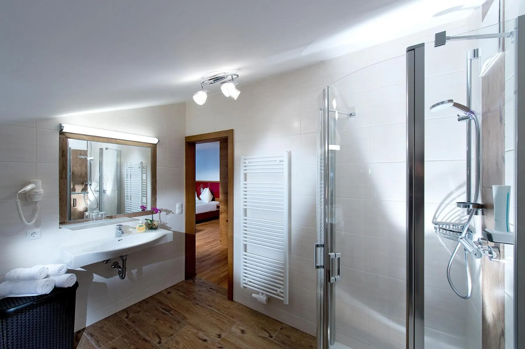 Shower in Hotel Kerschbaumer