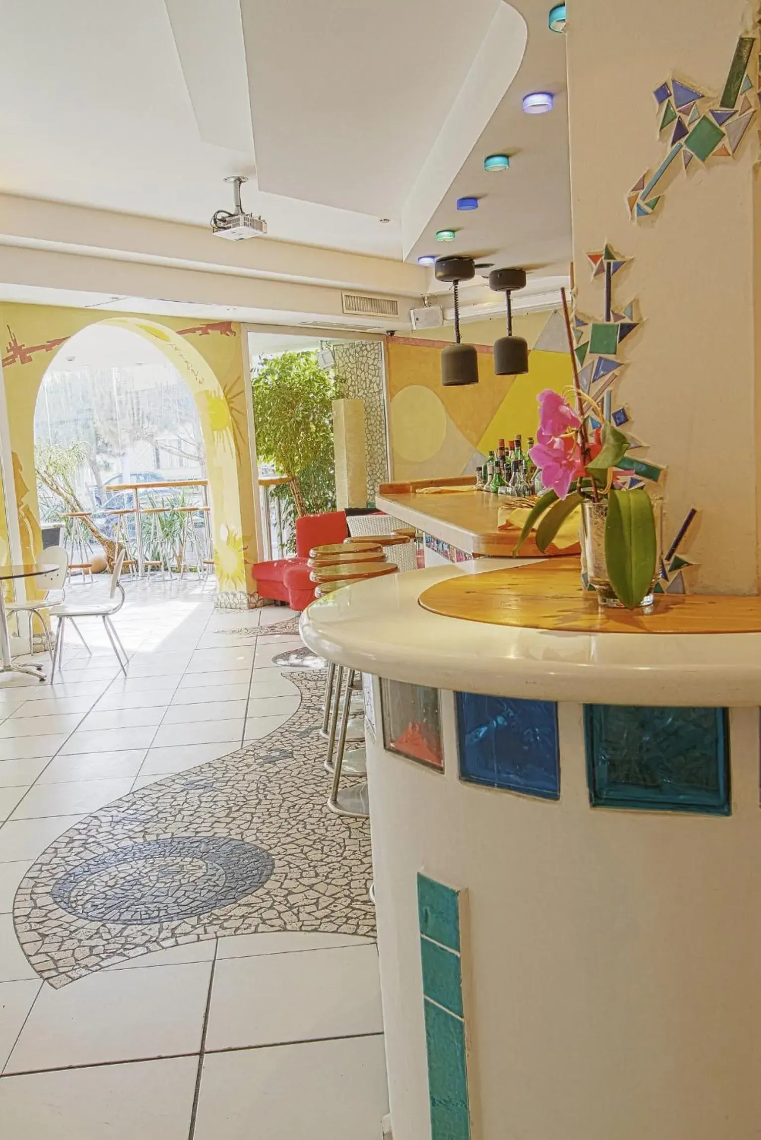 Lounge or bar, Lobby/Reception in Hotel Stella Maris