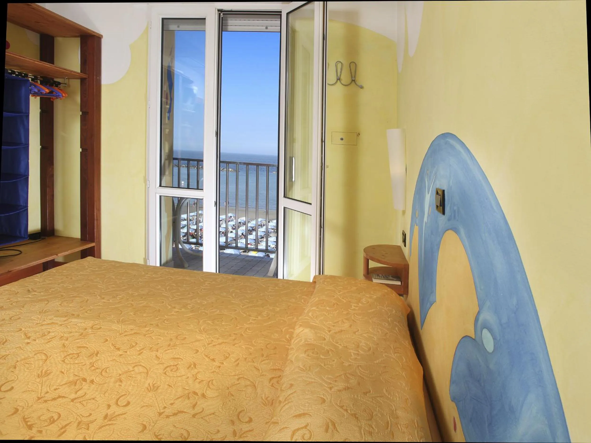 Bed in Hotel Stella Maris