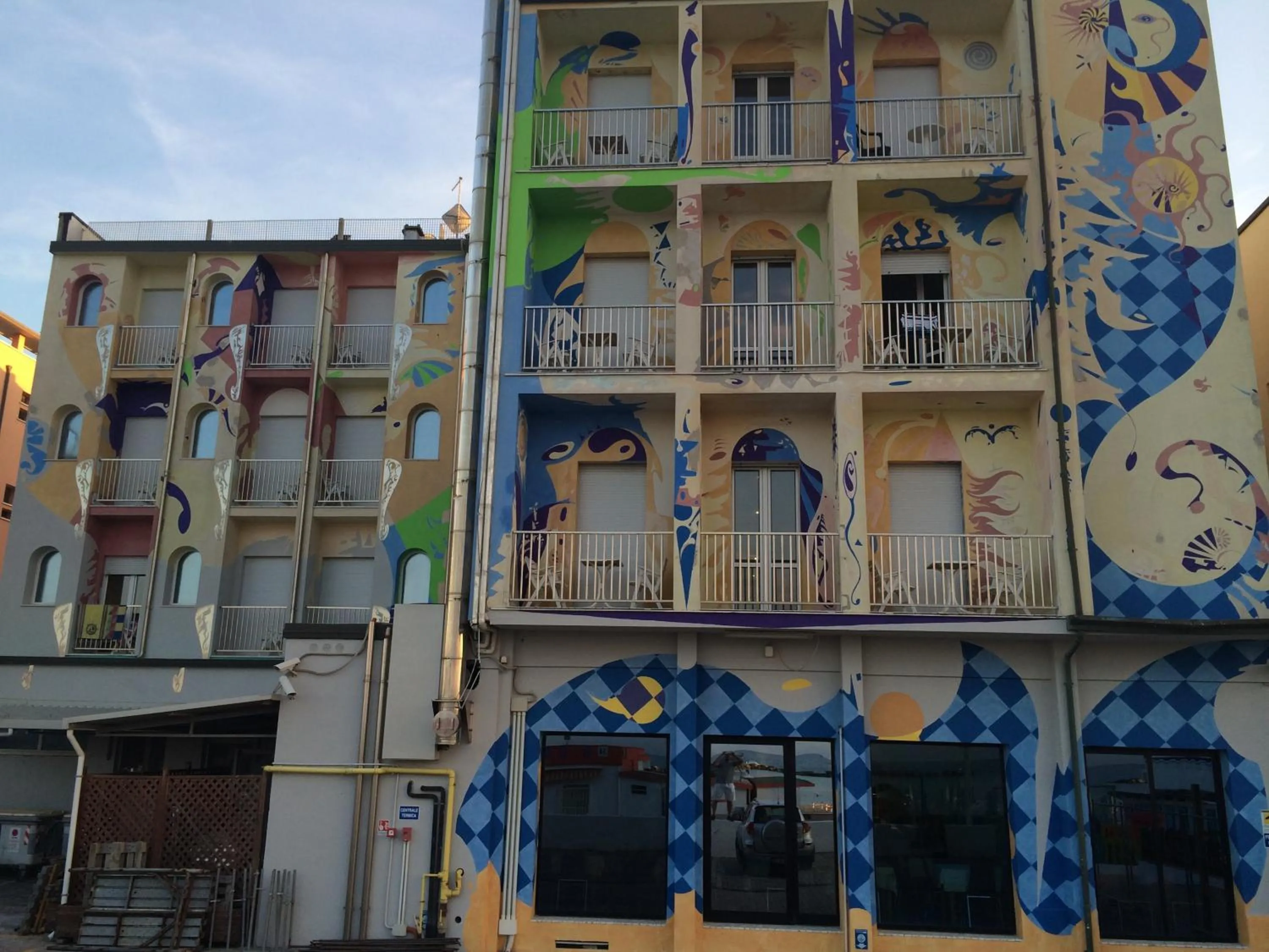 Facade/entrance in Hotel Stella Maris