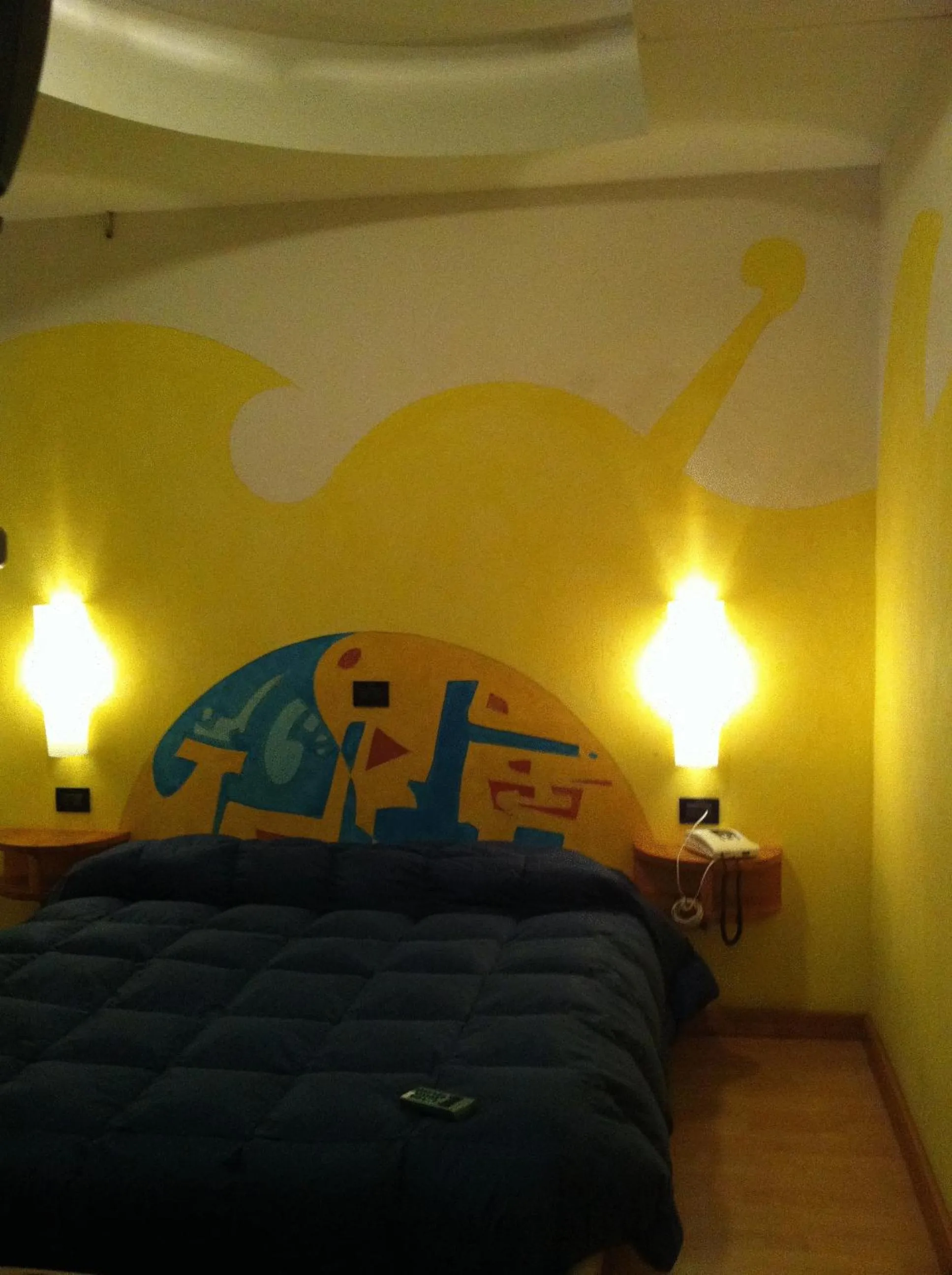 Bed in Hotel Stella Maris