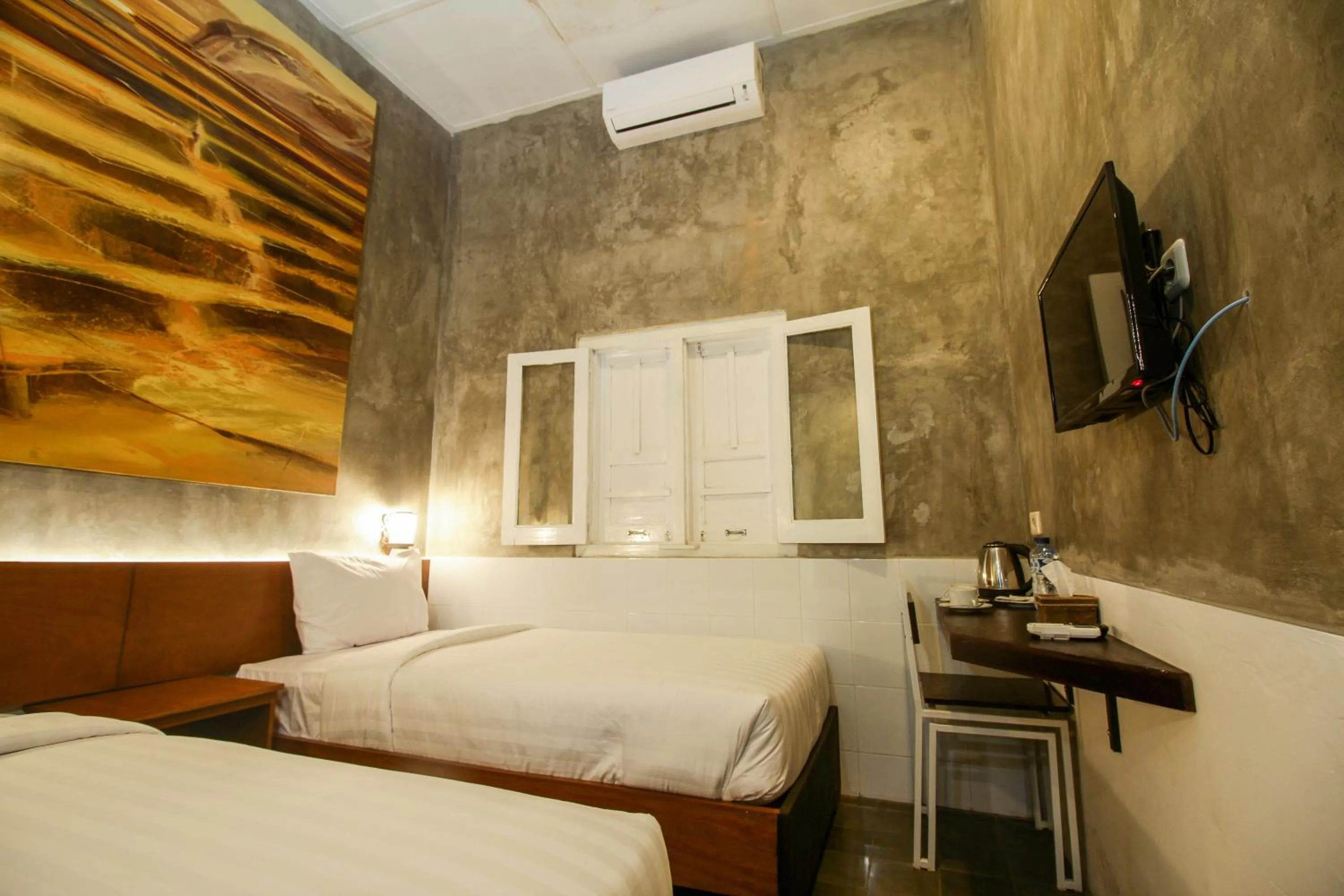 Bedroom, Bed in Watu Agung Guest House