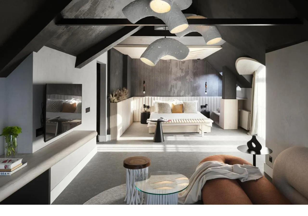 Bedroom, Bed in Oborishte 63,The Art Boutique Hotel by Sandglass