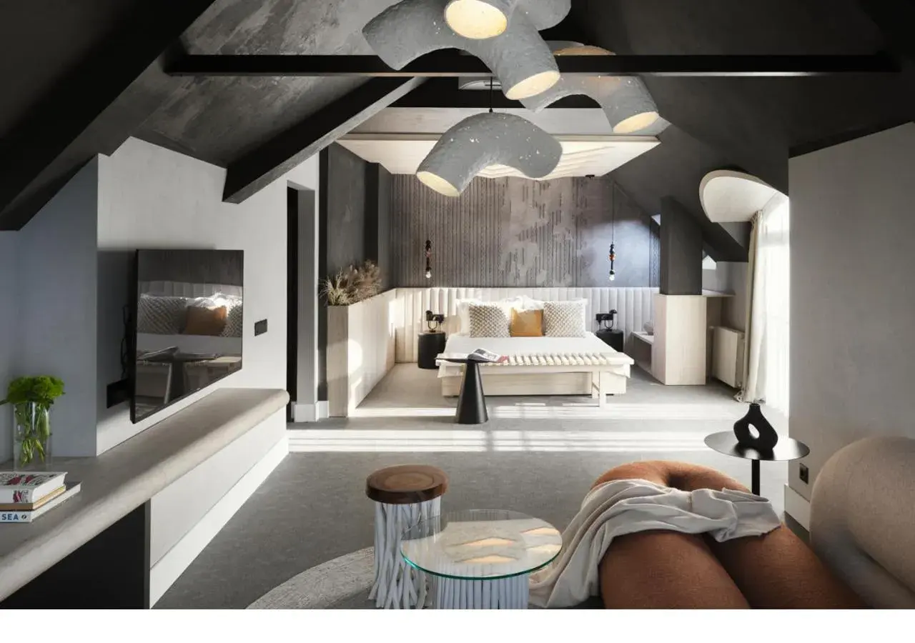 Bedroom, Bed in Oborishte 63,The Art Boutique Hotel by Sandglass Bedroom, Bed in Oborishte 63,The Art Boutique Hotel by Sandglass