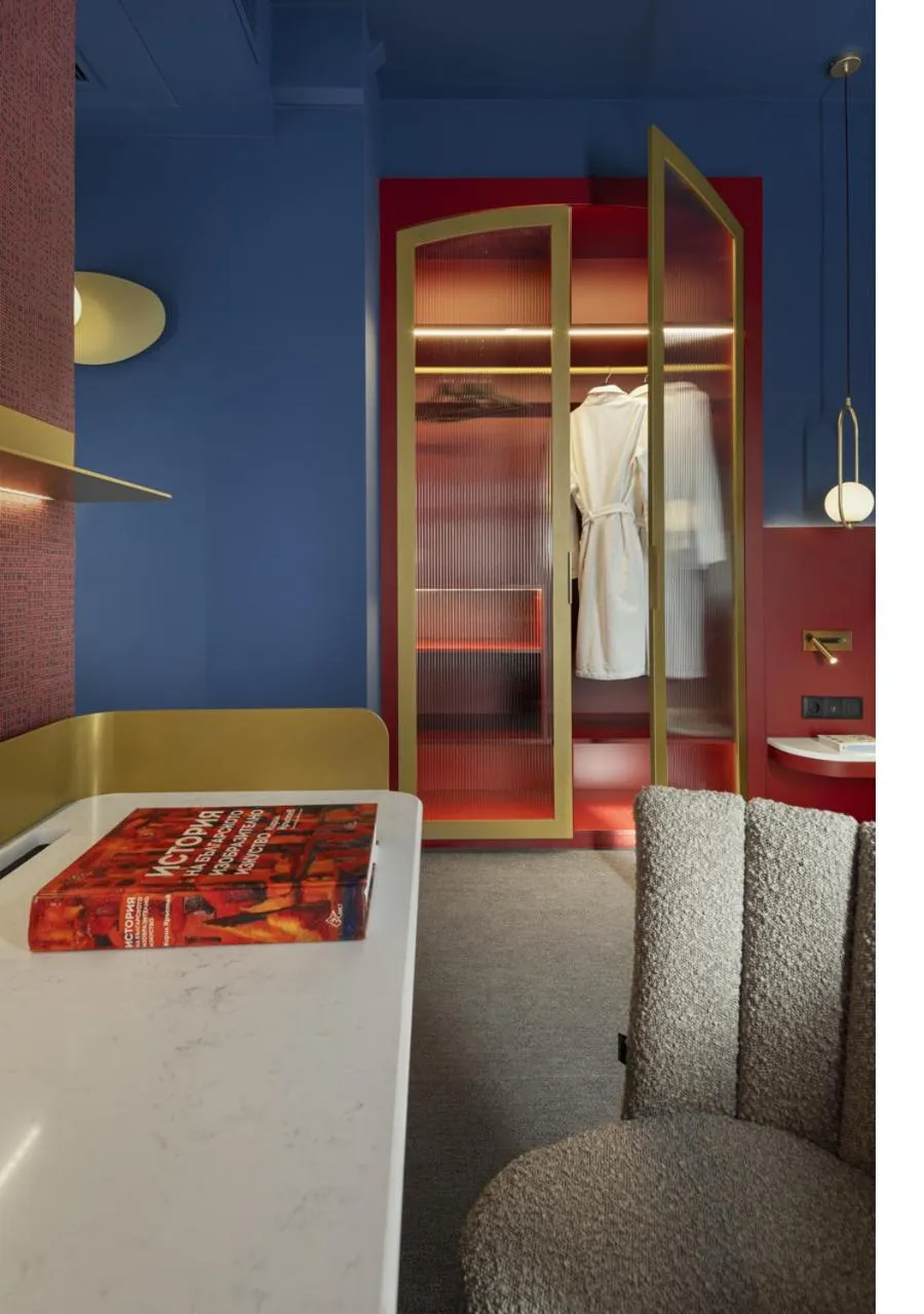 wardrobe, Bed in Oborishte 63,The Art Boutique Hotel by Sandglass