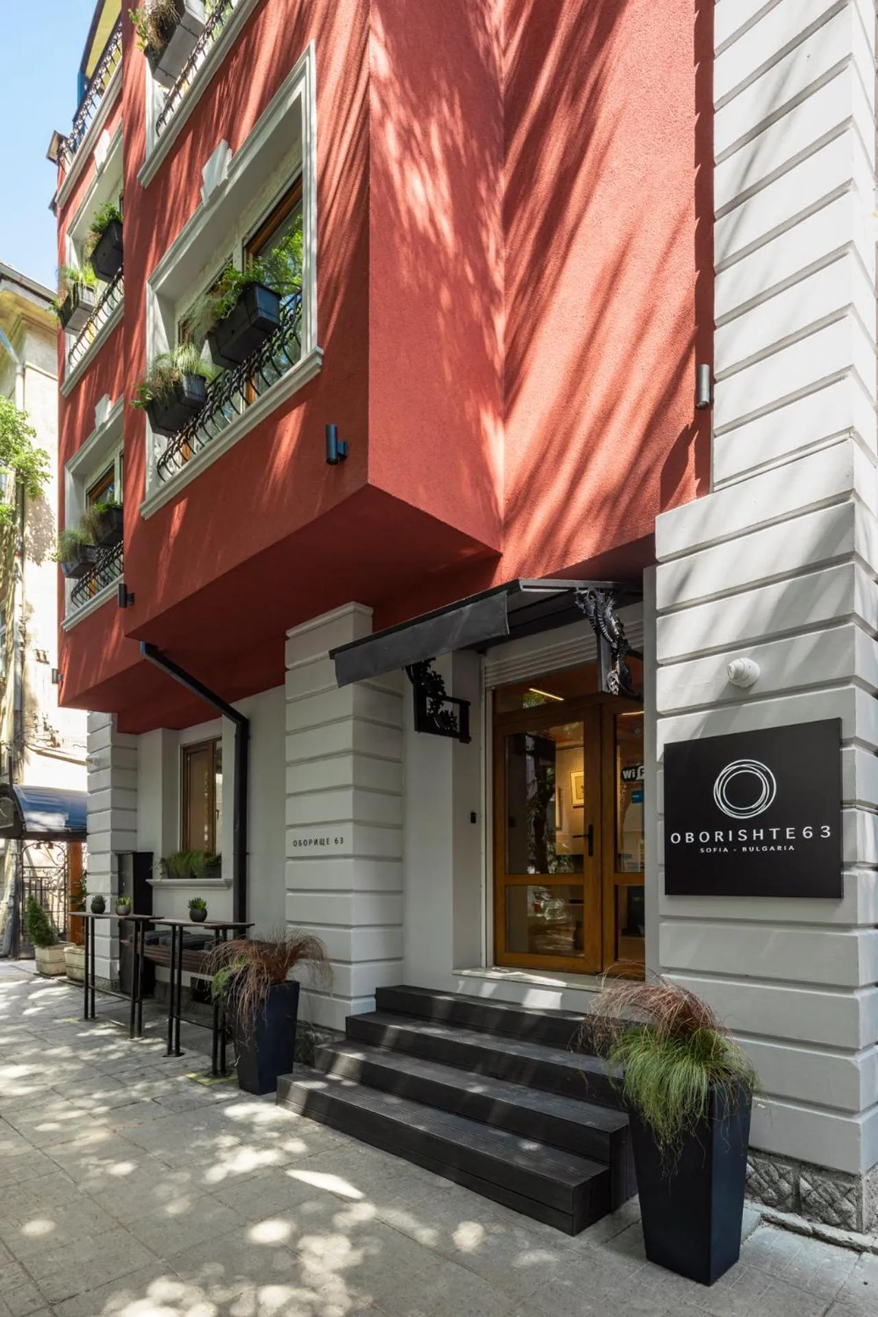 Facade/entrance in Oborishte 63,The Art Boutique Hotel by Sandglass