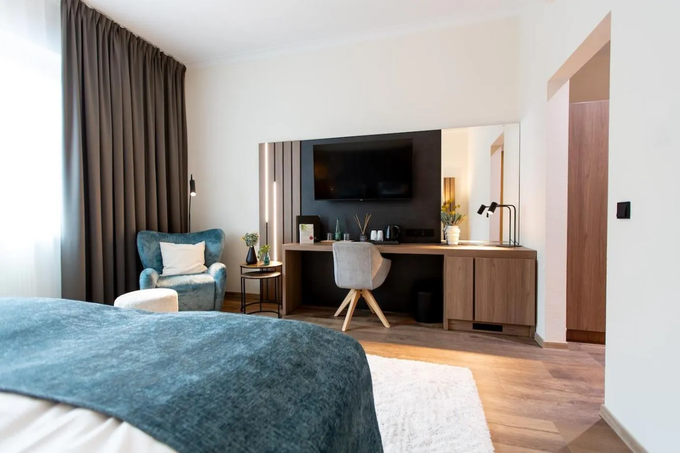 Photo of the whole room, Bed in Korbstadthotel Krone