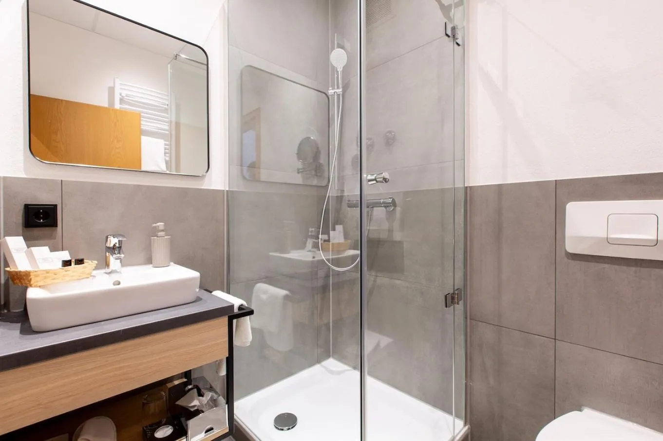 Bathroom in Korbstadthotel Krone