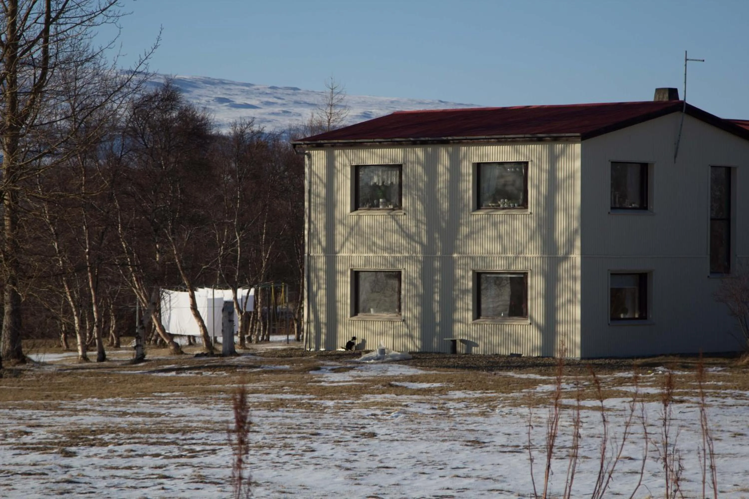 Property building in Mjóanes accommodation