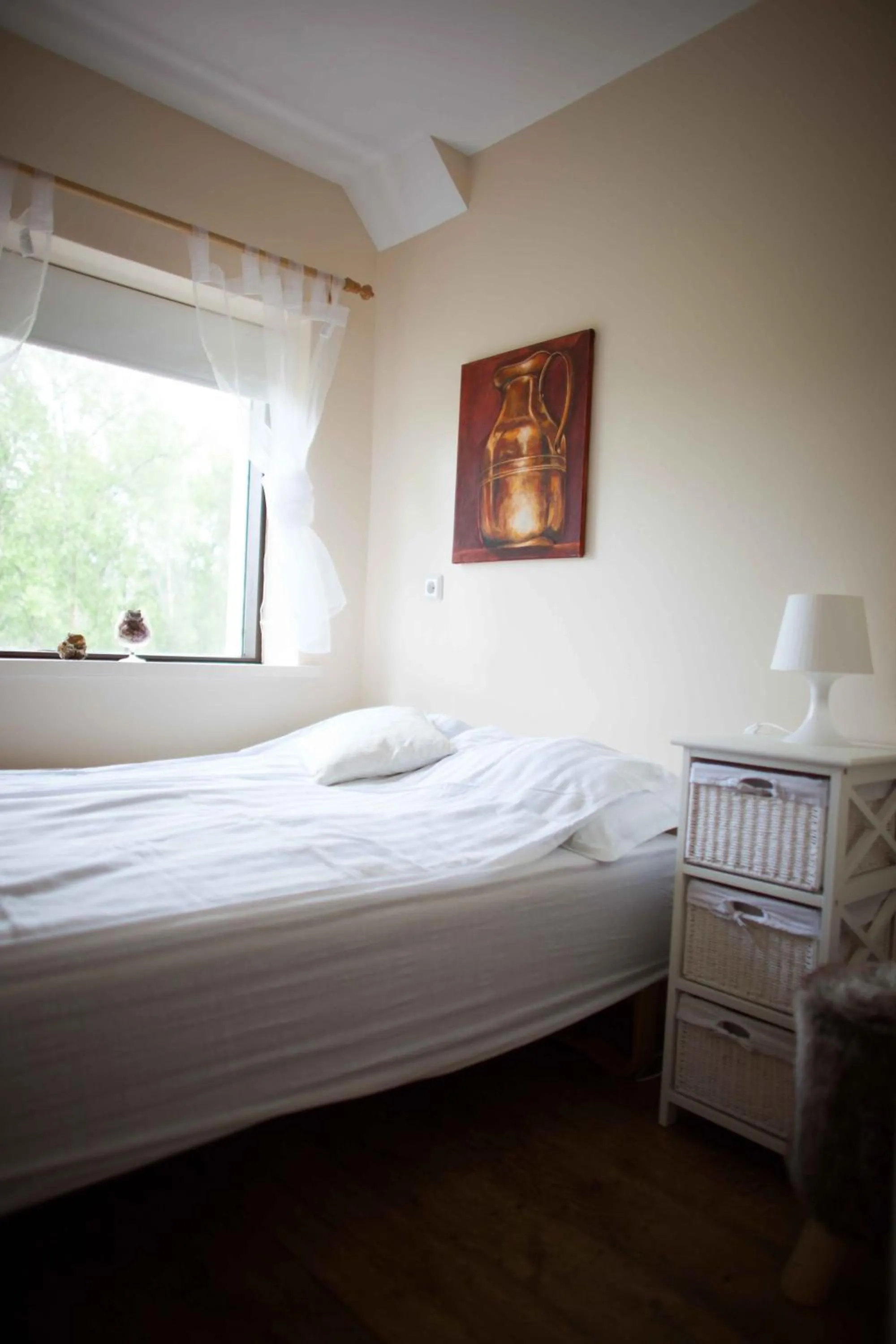 Photo of the whole room, Bed in Mjóanes accommodation