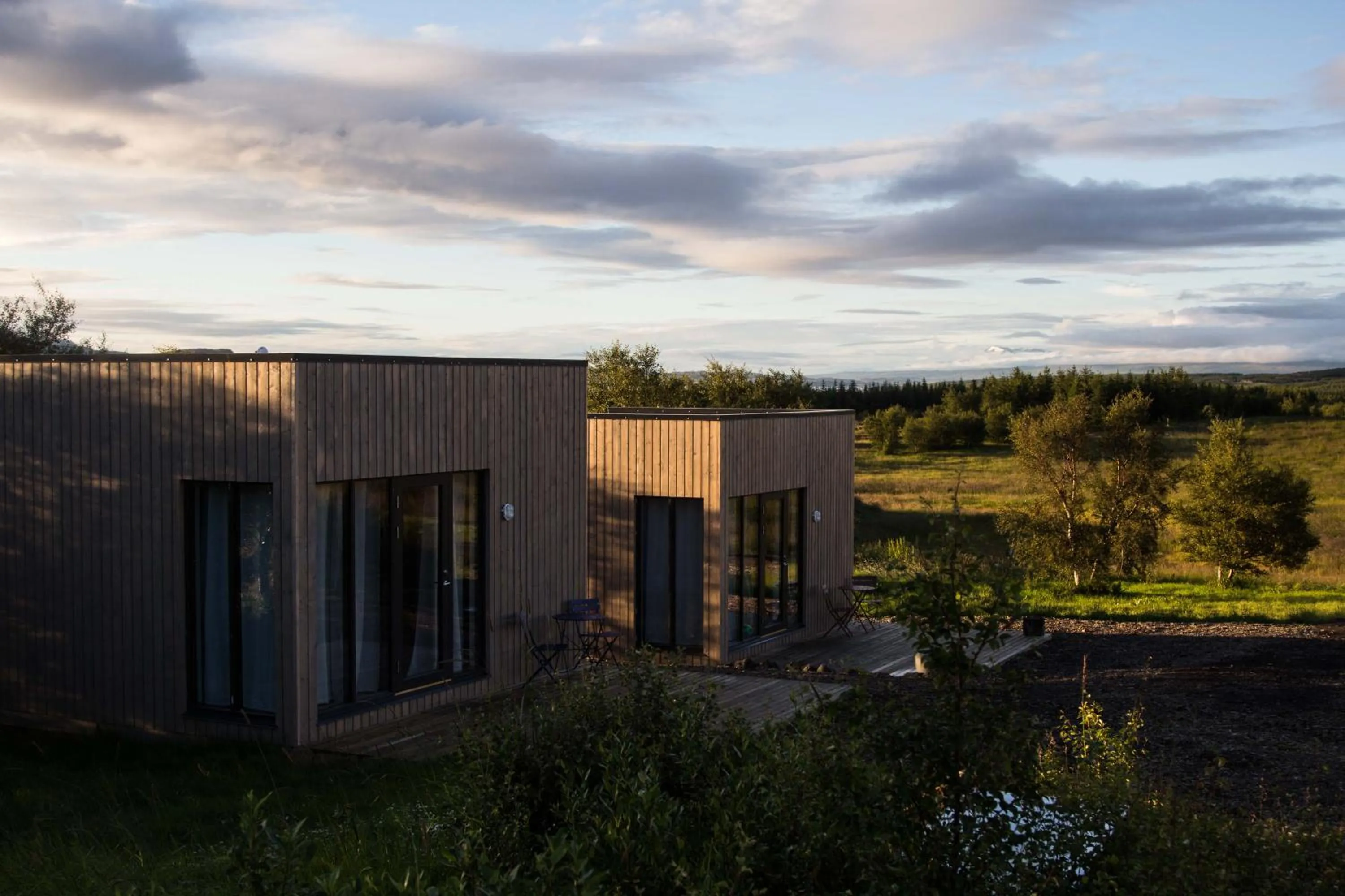 Facade/entrance in Mjóanes accommodation